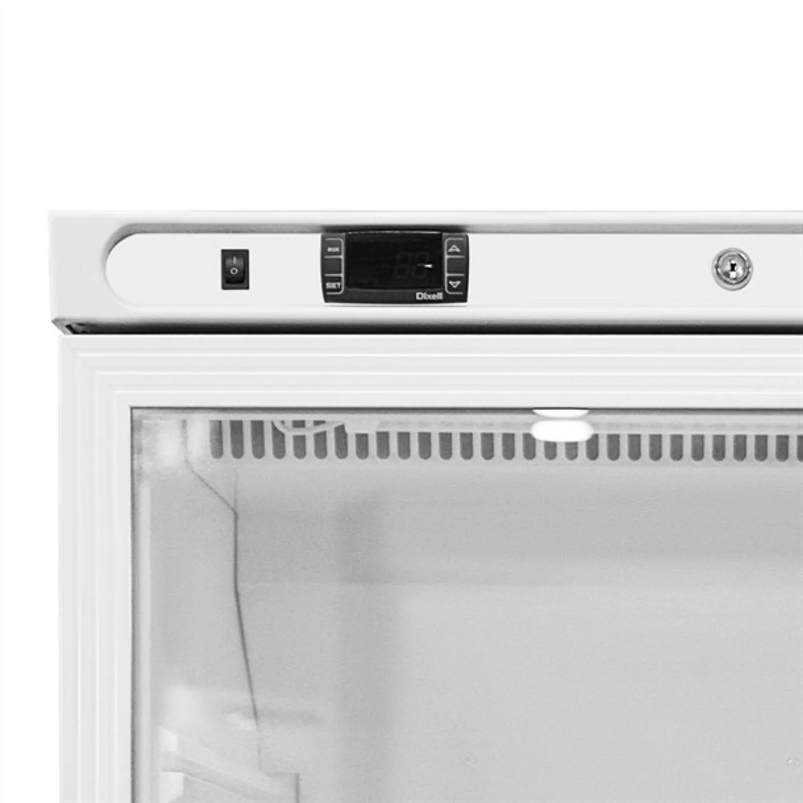 Polar CZ787-A - Upright Display Fridge 600Ltr White
