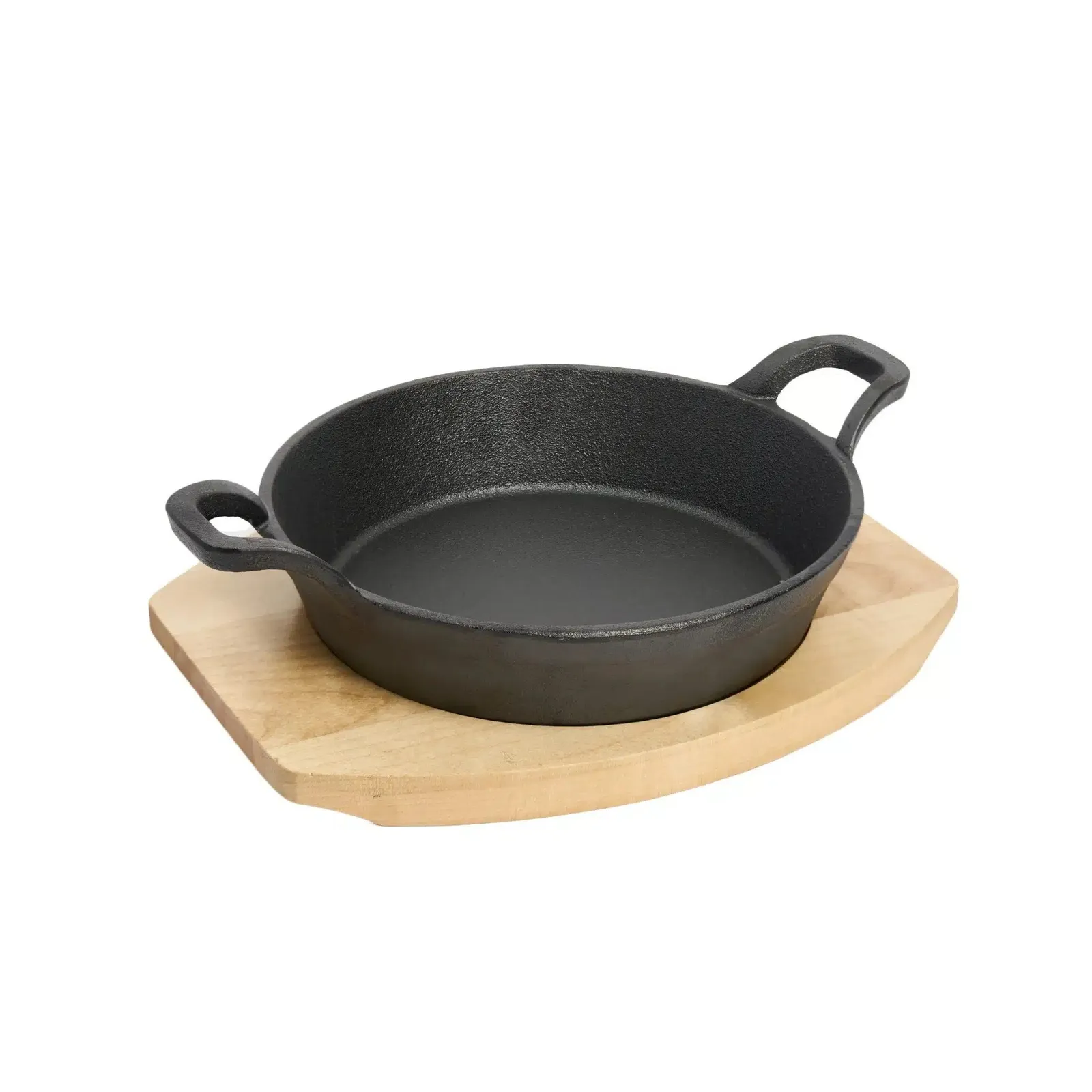 KH Khast 19248 - Round Gratin With Wood Tray 18cm
