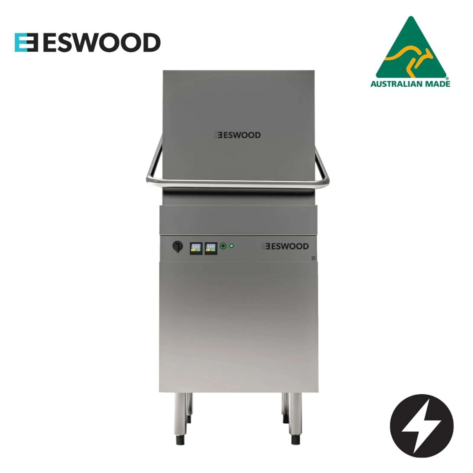 Eswood ES32DP - Pass-Through Warewasher with Drain Pump