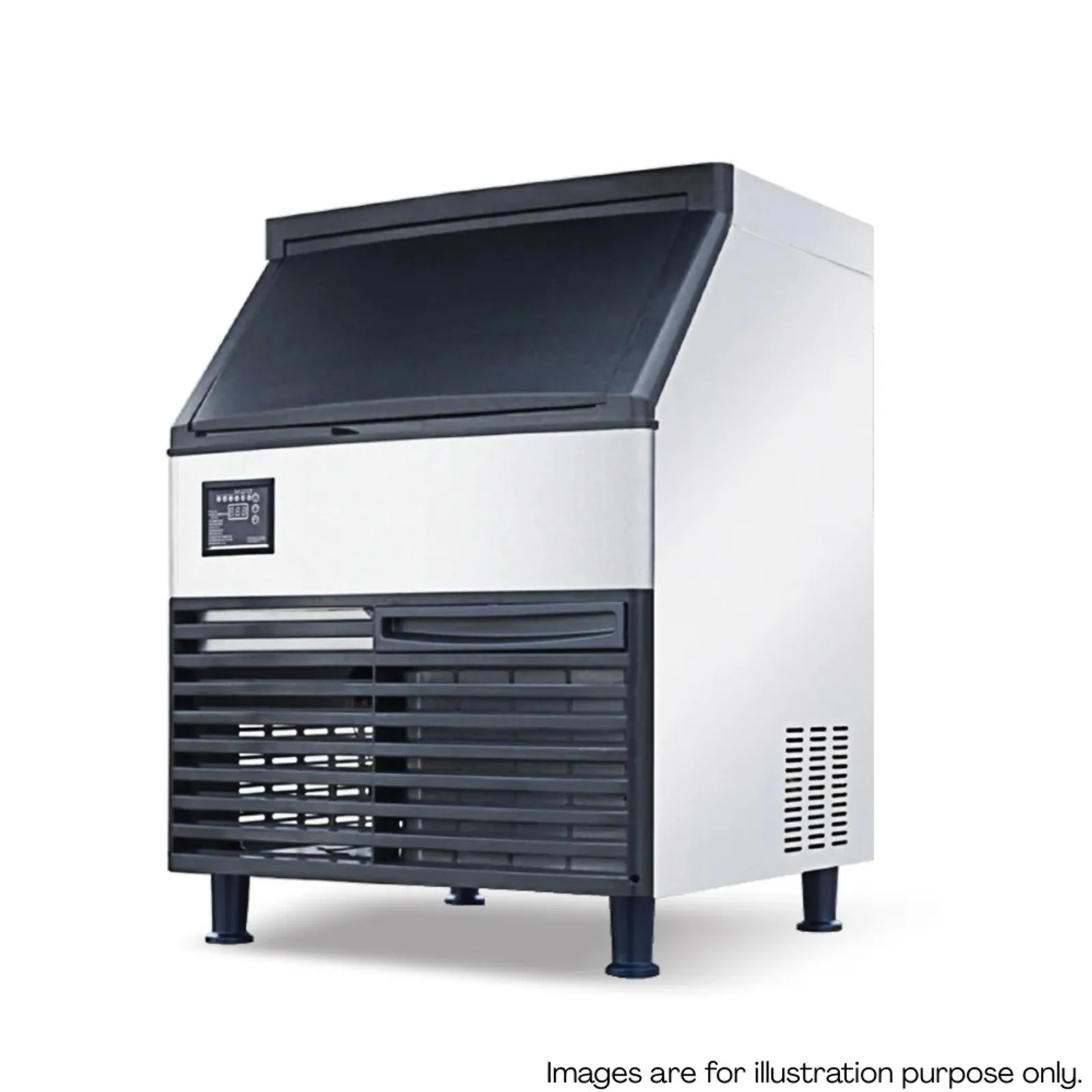 AG Equipment ICE95 - Free standing Ice Machine cube ice - 95Kg/24Hr
