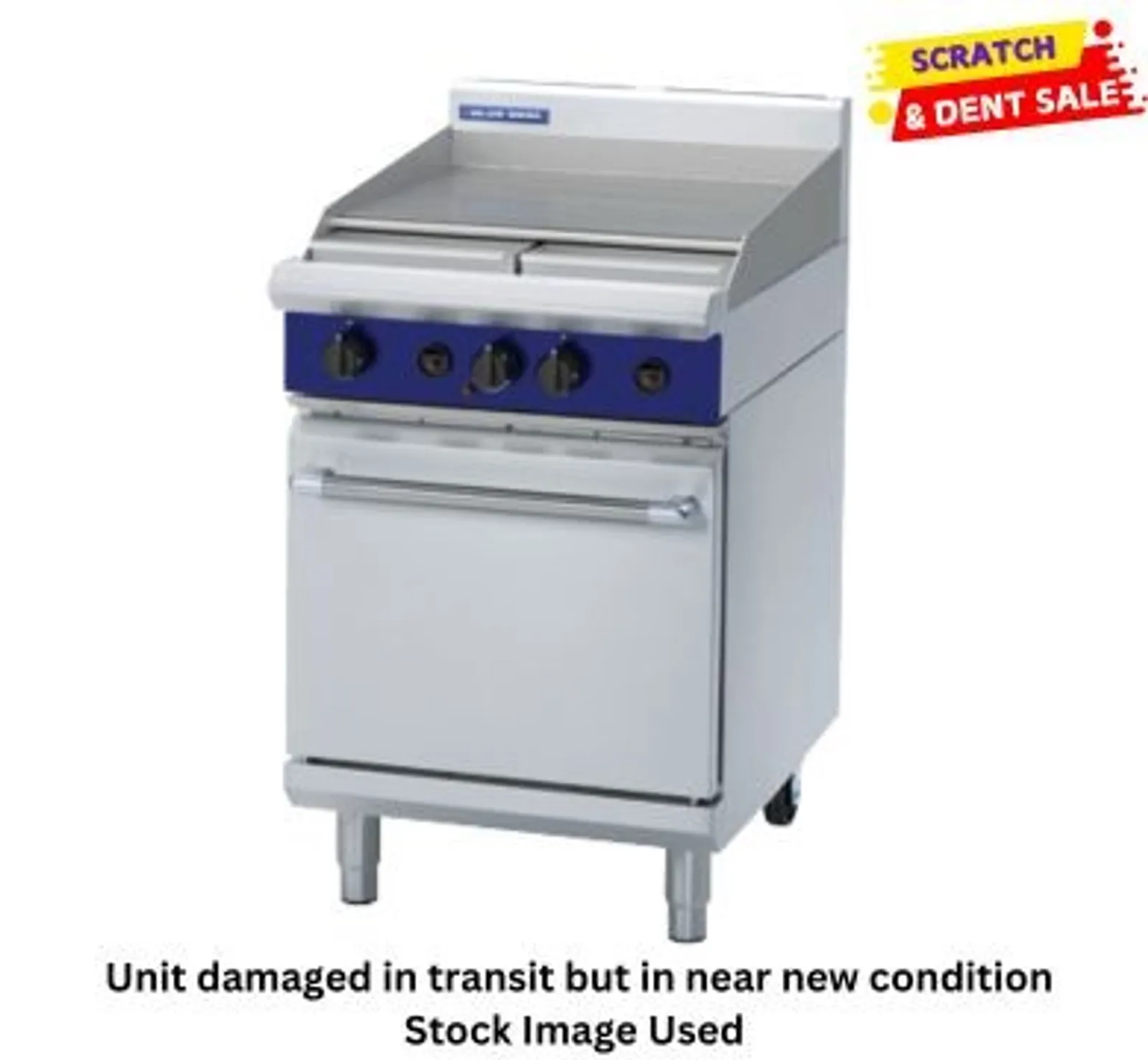 Blue Seal Evolution Series G504B - 600mm Gas Range Static Oven - Clearance
