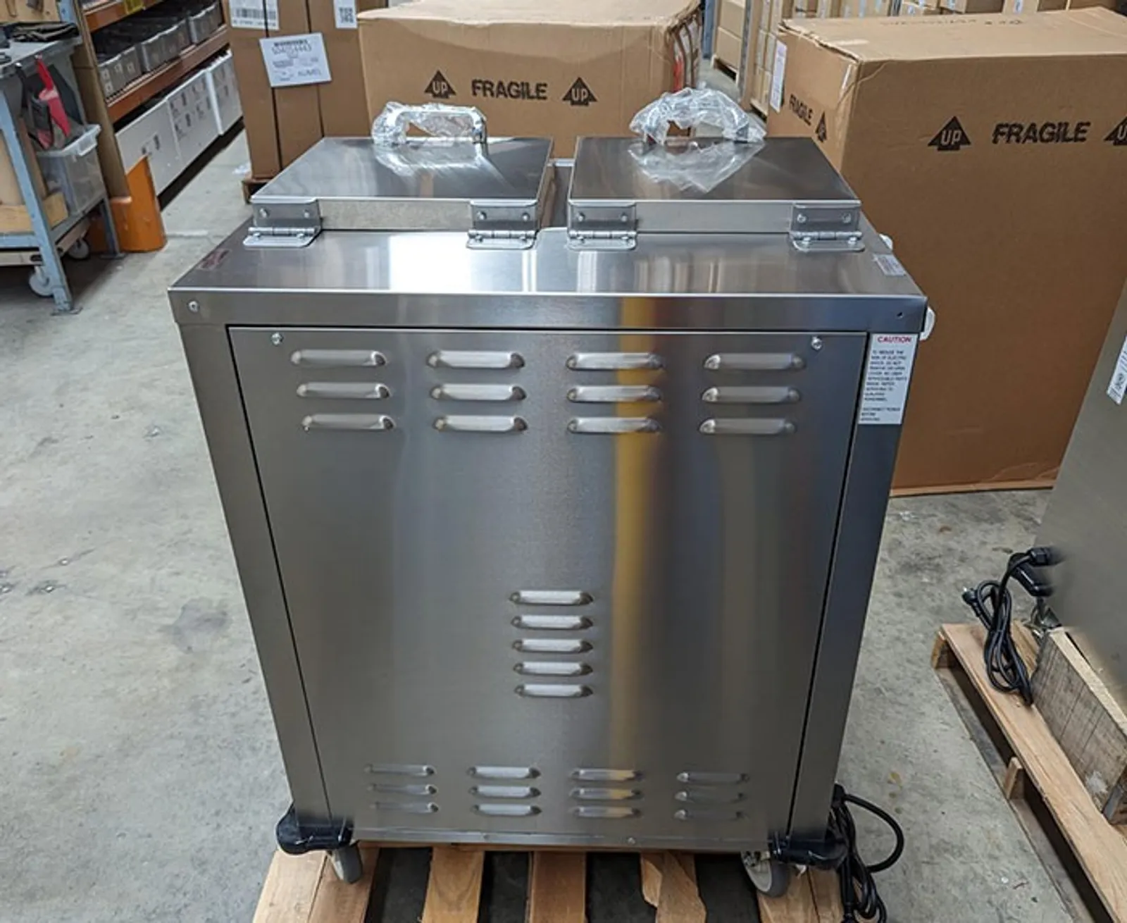 Aladdin Temp-Rite IMX200E - Insulmax Base Heater - 2 well - Clearance (2)