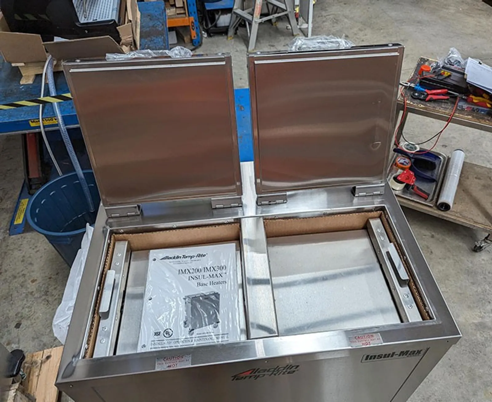 Aladdin Temp-Rite IMX200E - Insulmax Base Heater - 2 well - Clearance (2)
