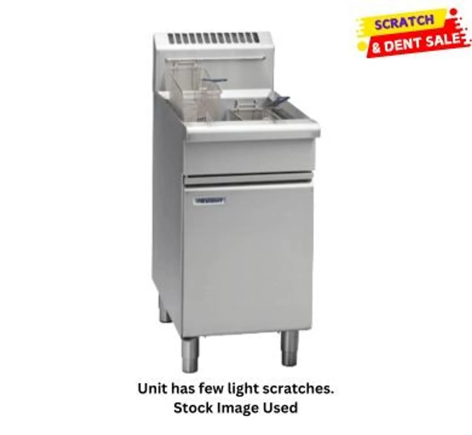 WALDORF 800 SERIES FN8226G-L 450MM FRYER 2 PAN - Clearance