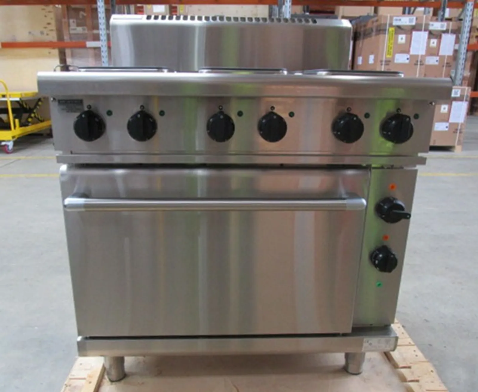 Waldorf 800 Series RN8610SE- 900mm Electric Sealed Hobs Range Static Oven - Clearance