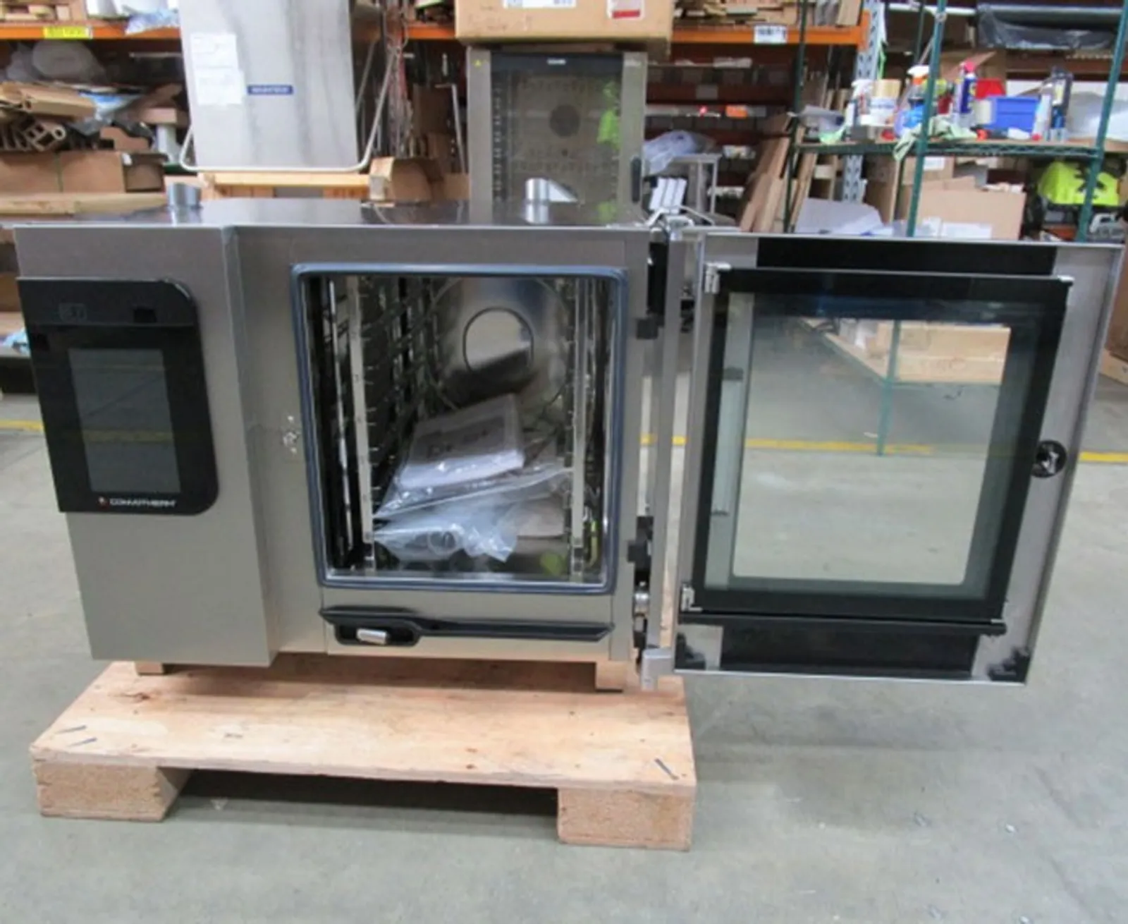 Convotherm CXEBT6.10D - 7 Tray Electric Combi-Steamer Oven - Boiler System - Disappearing Door - Clearance