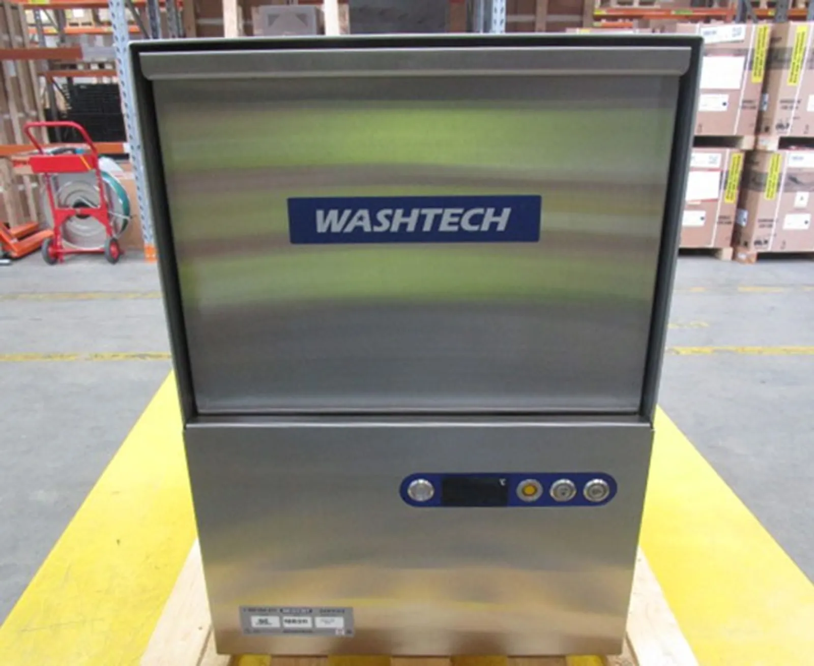 Washtech GE - Economy Compact Glasswasher - 365mm Rack - Clearance