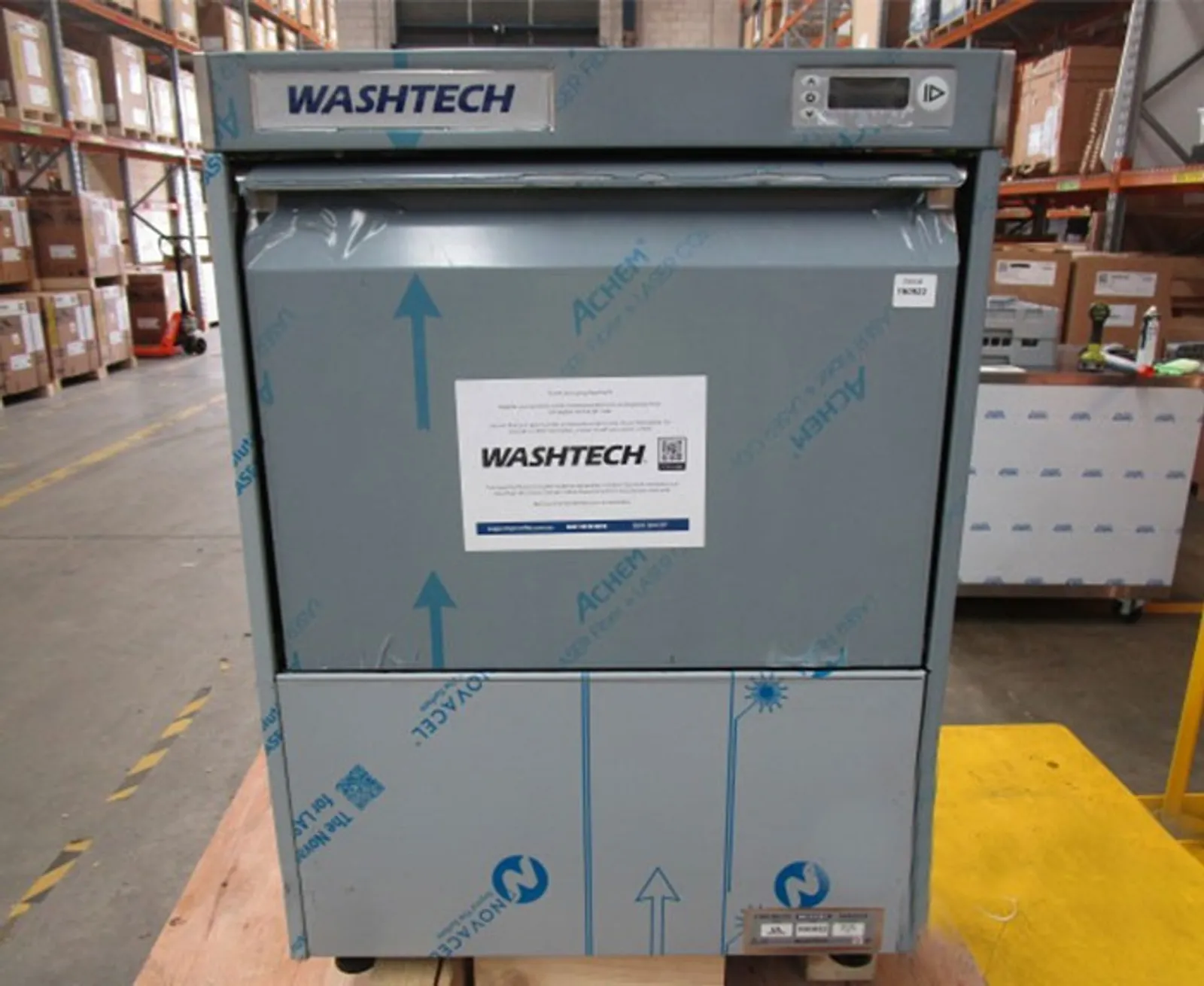 Washtech UL - Premium Fully Insulated Undercounter Glasswasher / Dishwasher - 500mm Rack - Clearance