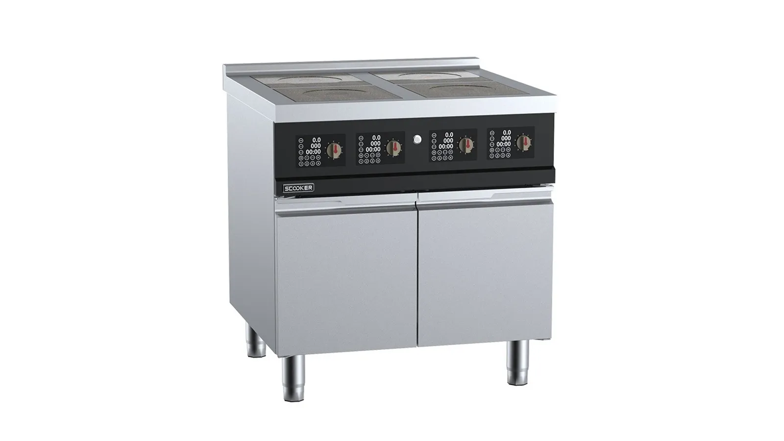 SCooker DLGB4N-C9D6 - Electric Infrared Four Zone Boiling Top 9.6kw