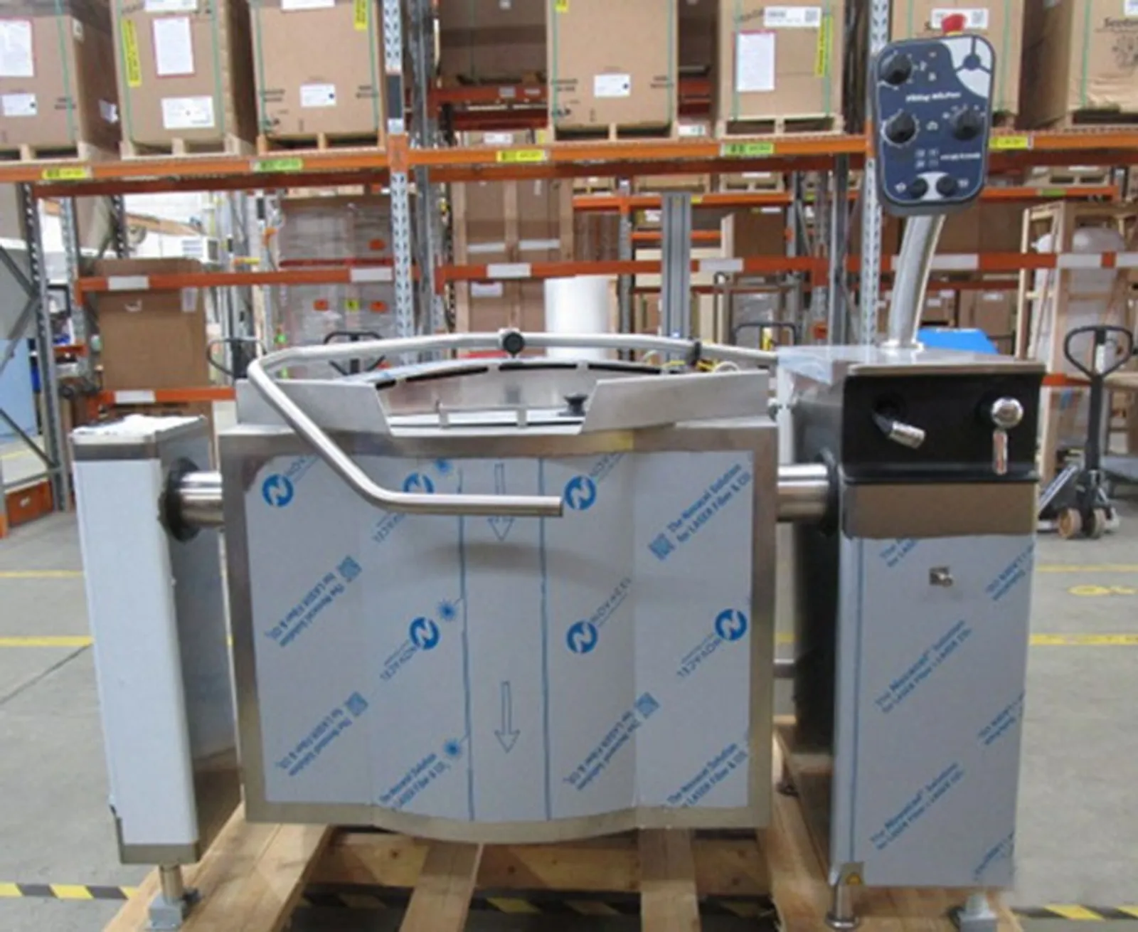 Metos VIKING 4G MIX PAN 250E - 250 Litres Electric Bratt Pan with Mixer - Clearance (2)