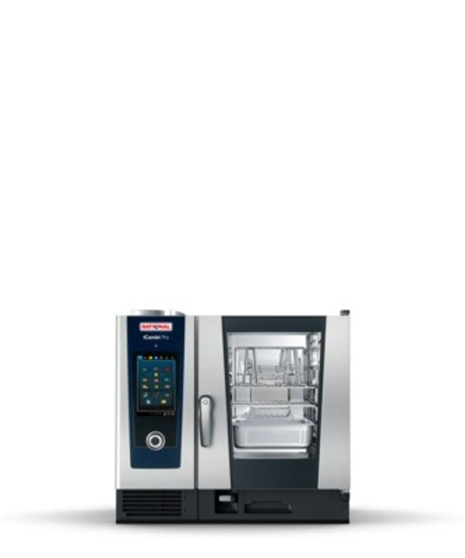 Rational Duo iCombi Pro 6-1/1 GN Electric Combi Oven on 10-1/1 GN Electric Combi Oven