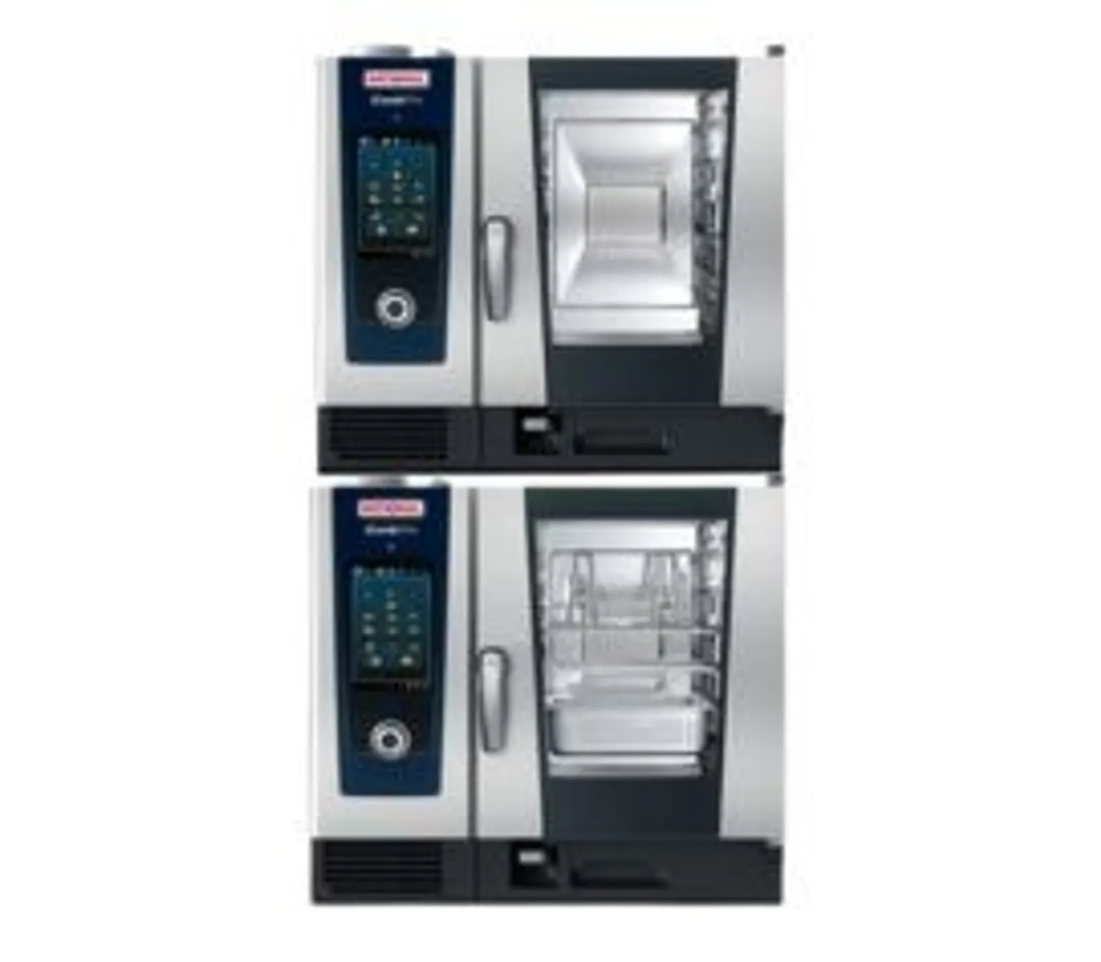 Rational Duo iCombi Pro 6-1/1 GN Gas Combi Oven on 6-1/1 GN Electric Combi Oven