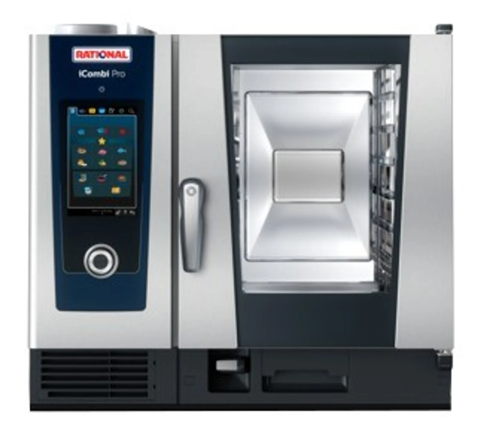 Rational Duo iCombi Pro 6-1/1 GN Gas Combi Oven on 6-1/1 GN Electric Combi Oven