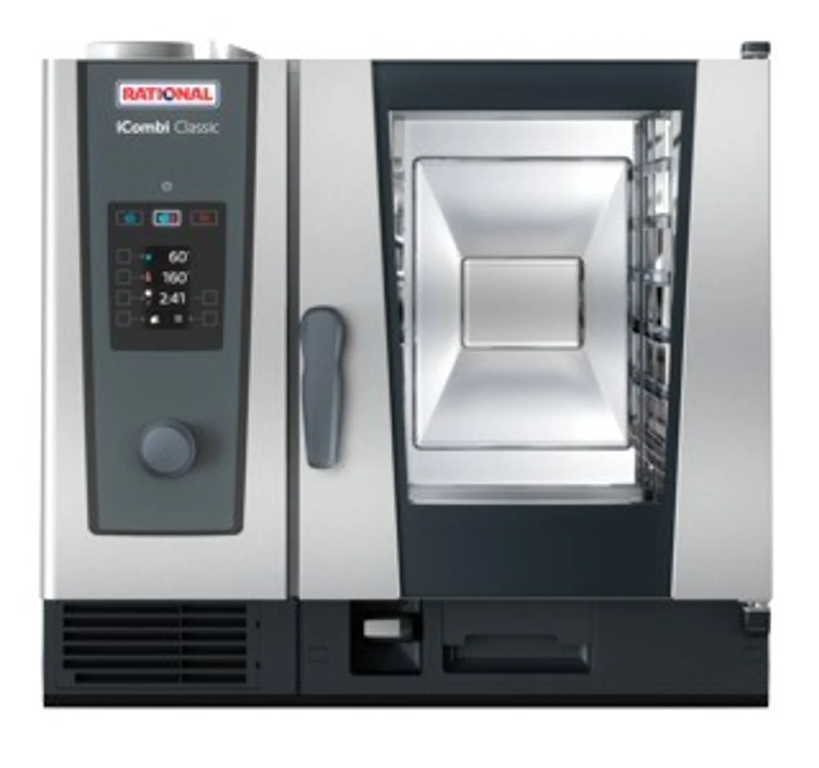 Rational Duo iCombi Classic 6-1/1 GN Electric Combi Oven on 6-1/1 GN Electric Combi Oven