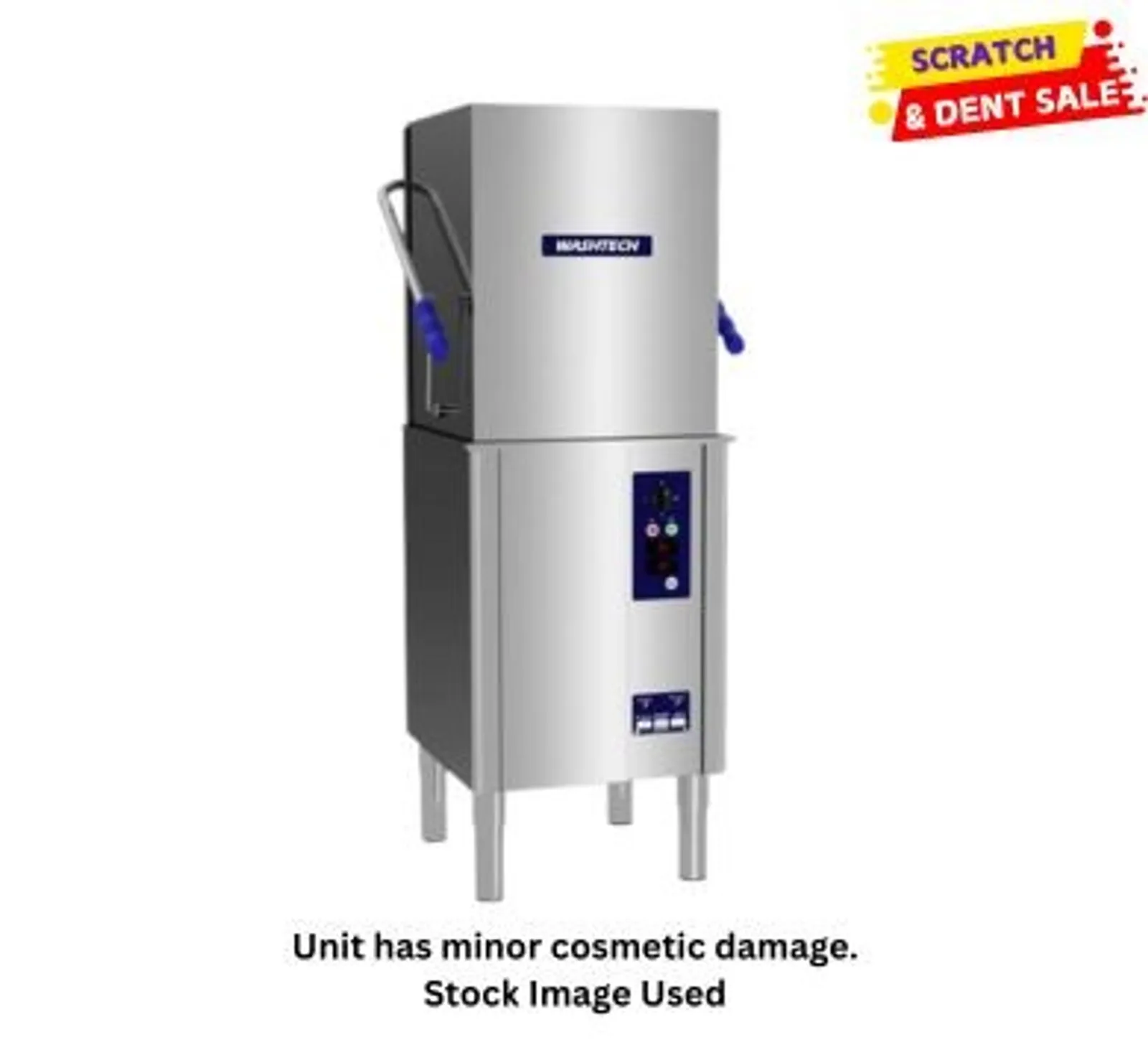 Washtech XM - Economy Passthrough Dishwasher - 450mm Rack - Clearance