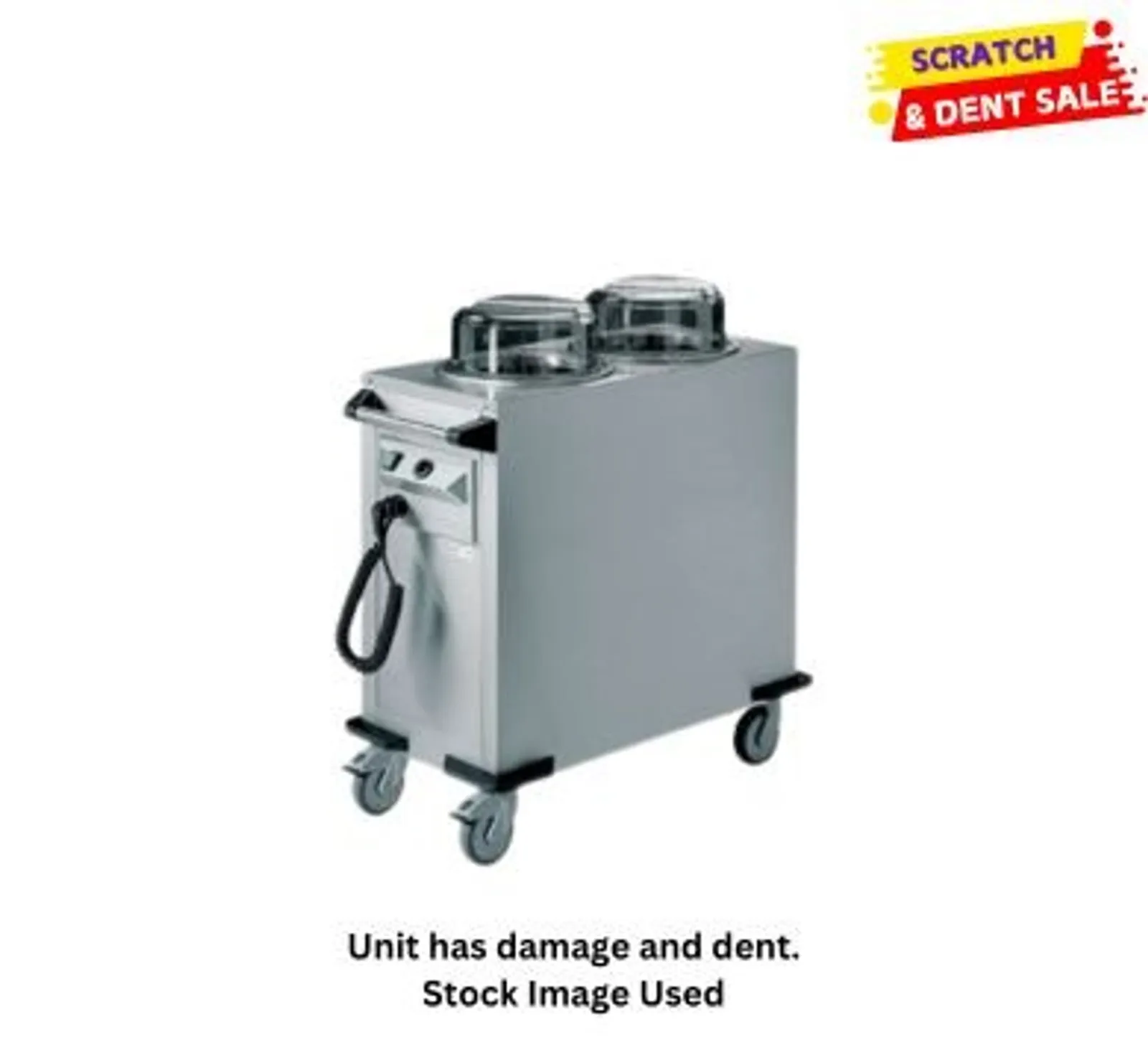 Rieber RRV-H2-190-320 - 55kgs Mobile Tubular Dispenser (Round) - Static Heating - Clearance