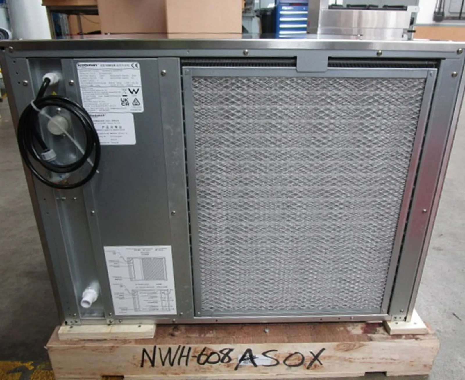 Scotsman NWH 608 AS OX - 290kg - XSafe Modular Ice Dice Ice Maker - Clearance