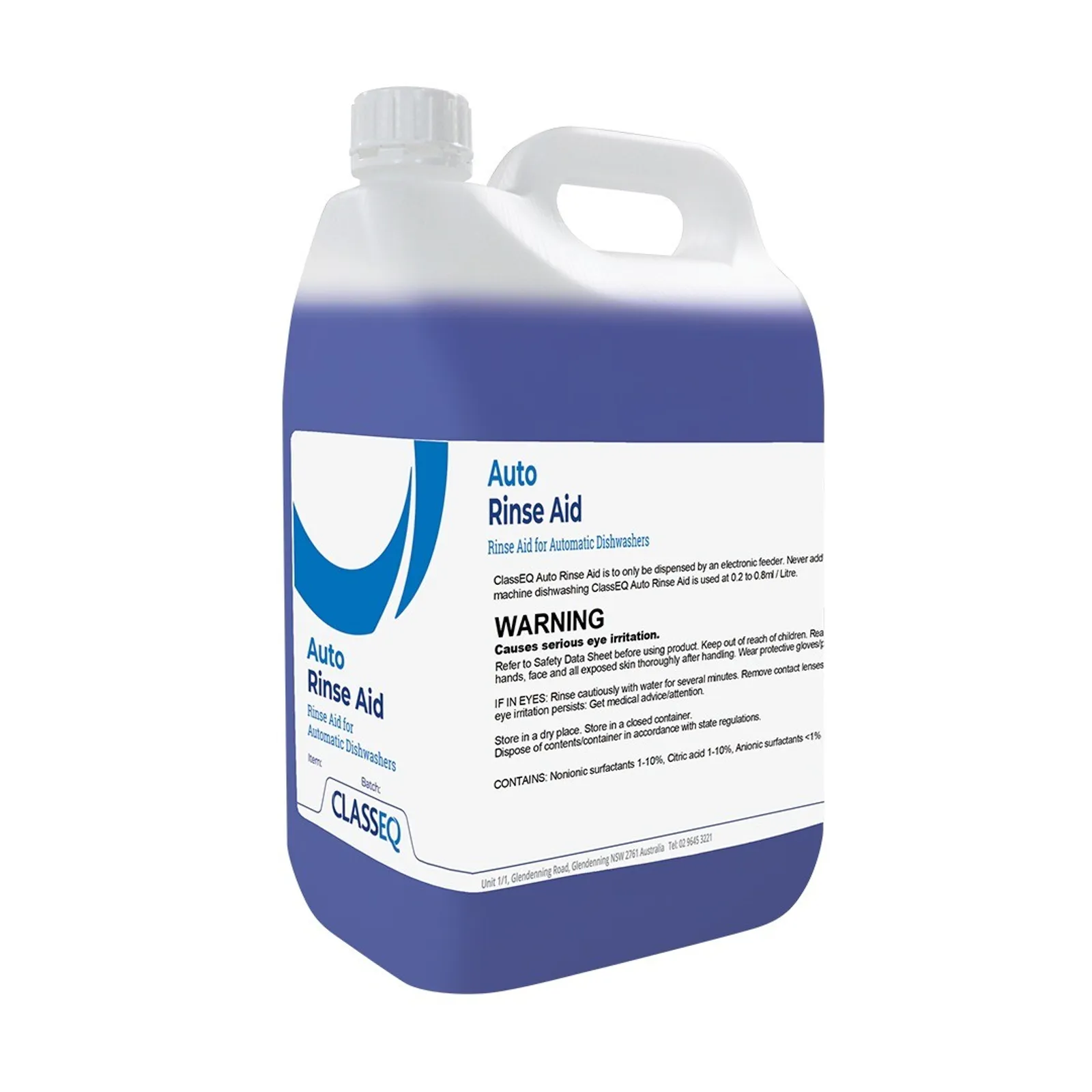 Classeq 5 Litre Dish & Glasswashing Rinse Aid