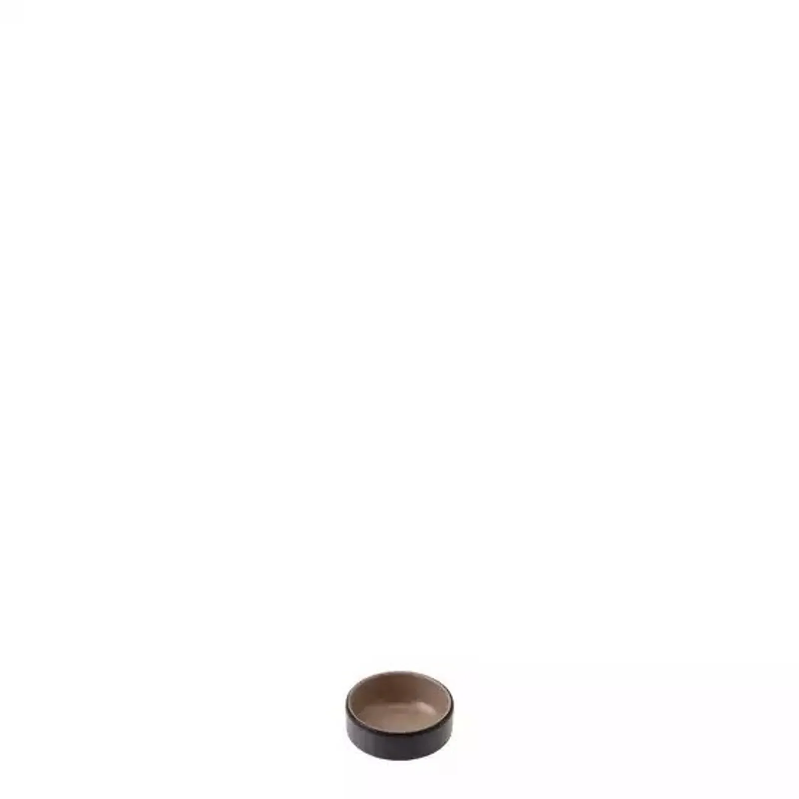 Cou Cou 828111-BE - Dual Colour Beige & Black Sauce Dish 58mm