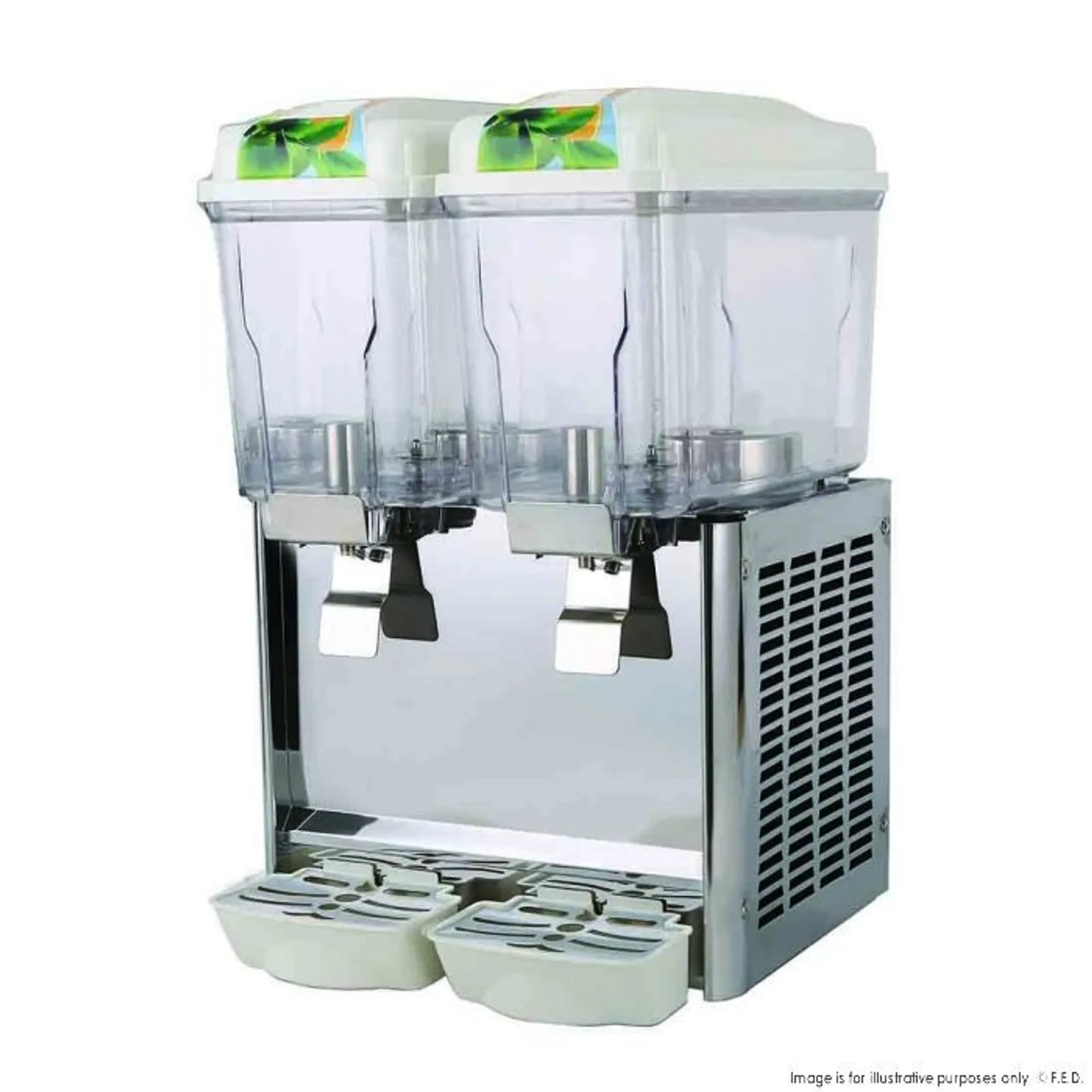 FED KF12L-2 Double Bowl Juice Dispenser - Clearance