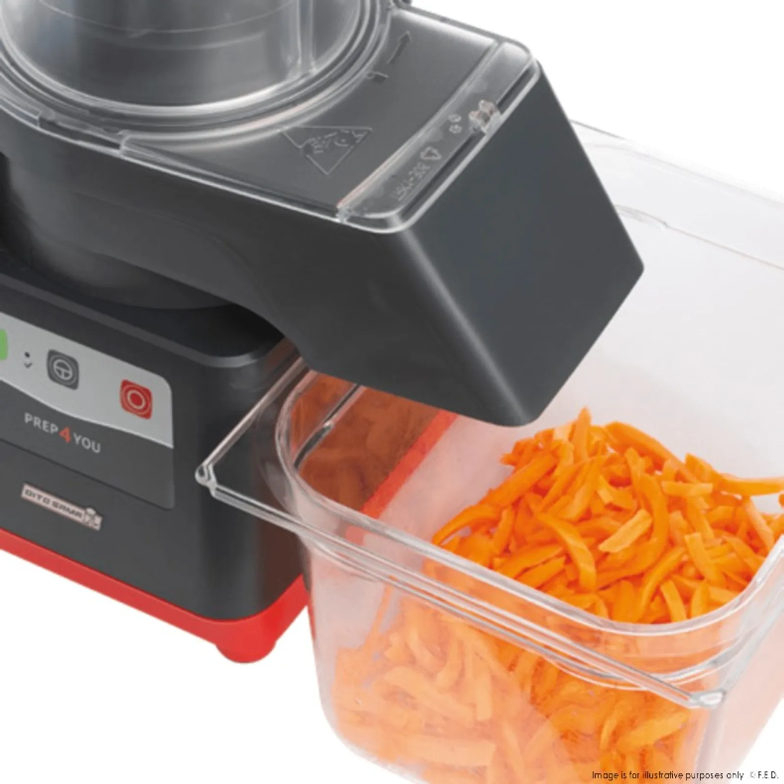 Dito Sama P4U-CS - Vegetable Slicer 1 Speed w/ Discs Included - Clearance
