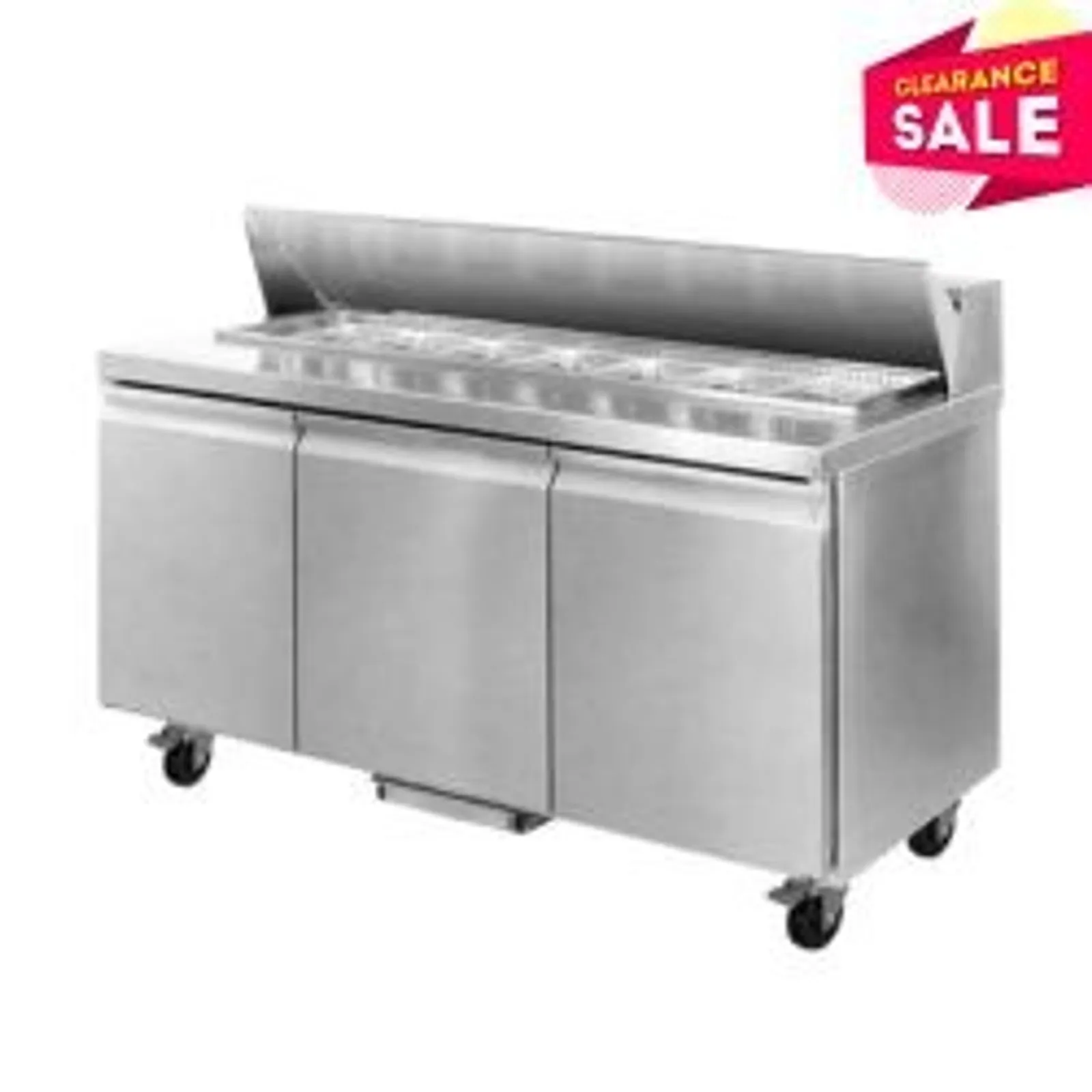 Thermaster SLB180 - Three Large Door Sandwich Bar - Clearance