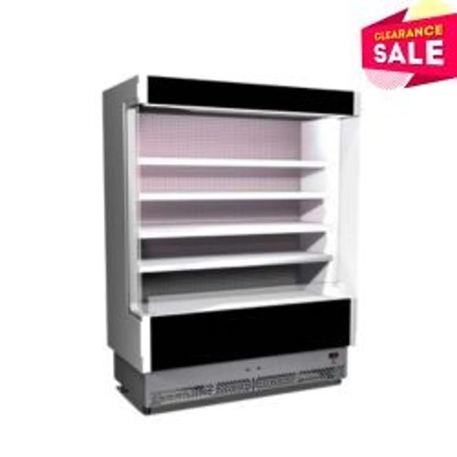 Tecnodom TDVC80-CA-150 - Open Chiller with 4 Shelves - Clearance