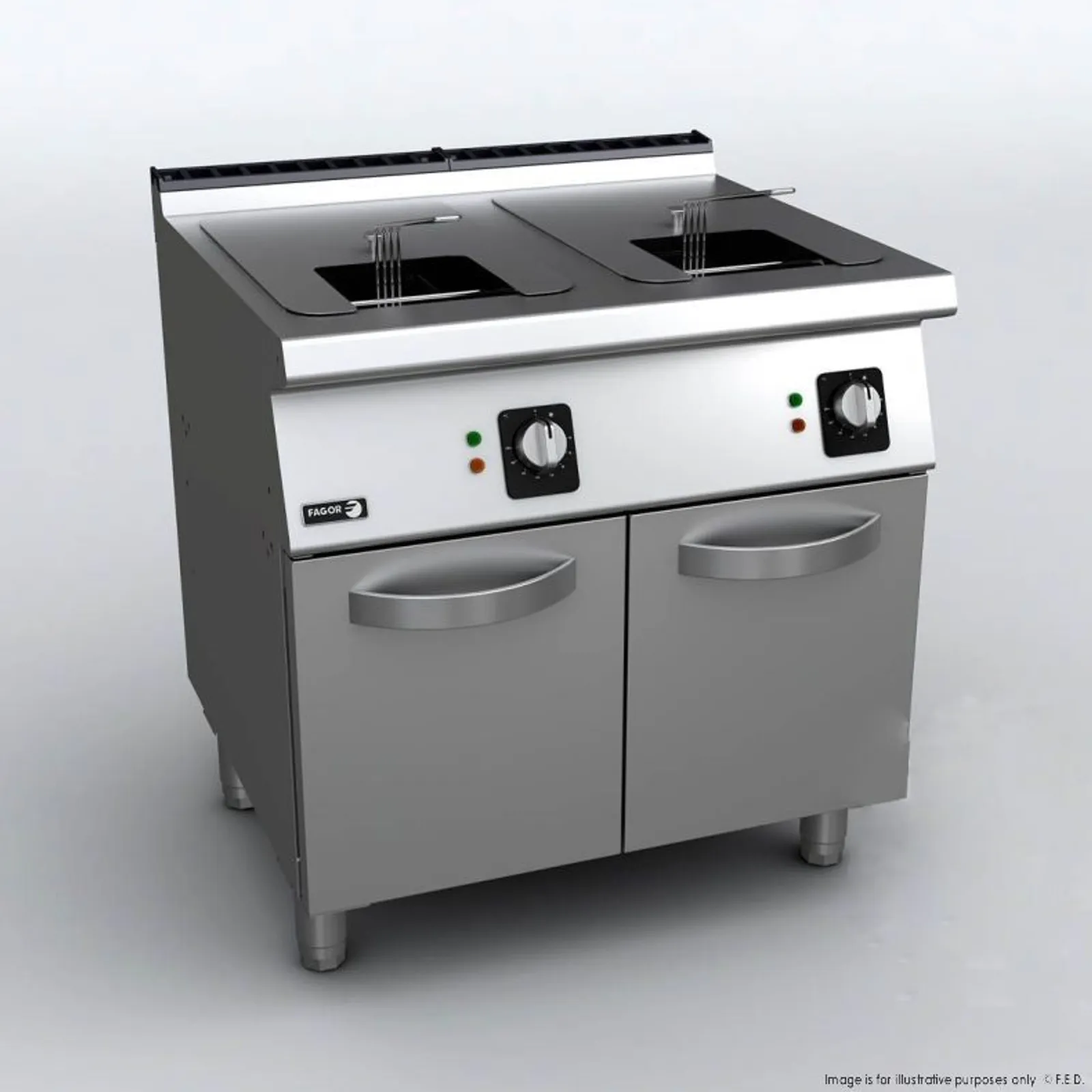 Fagor Professional F-G7215 - Kore 700 Fryer with 2x15L Tank and 2 Baskets - Clearance