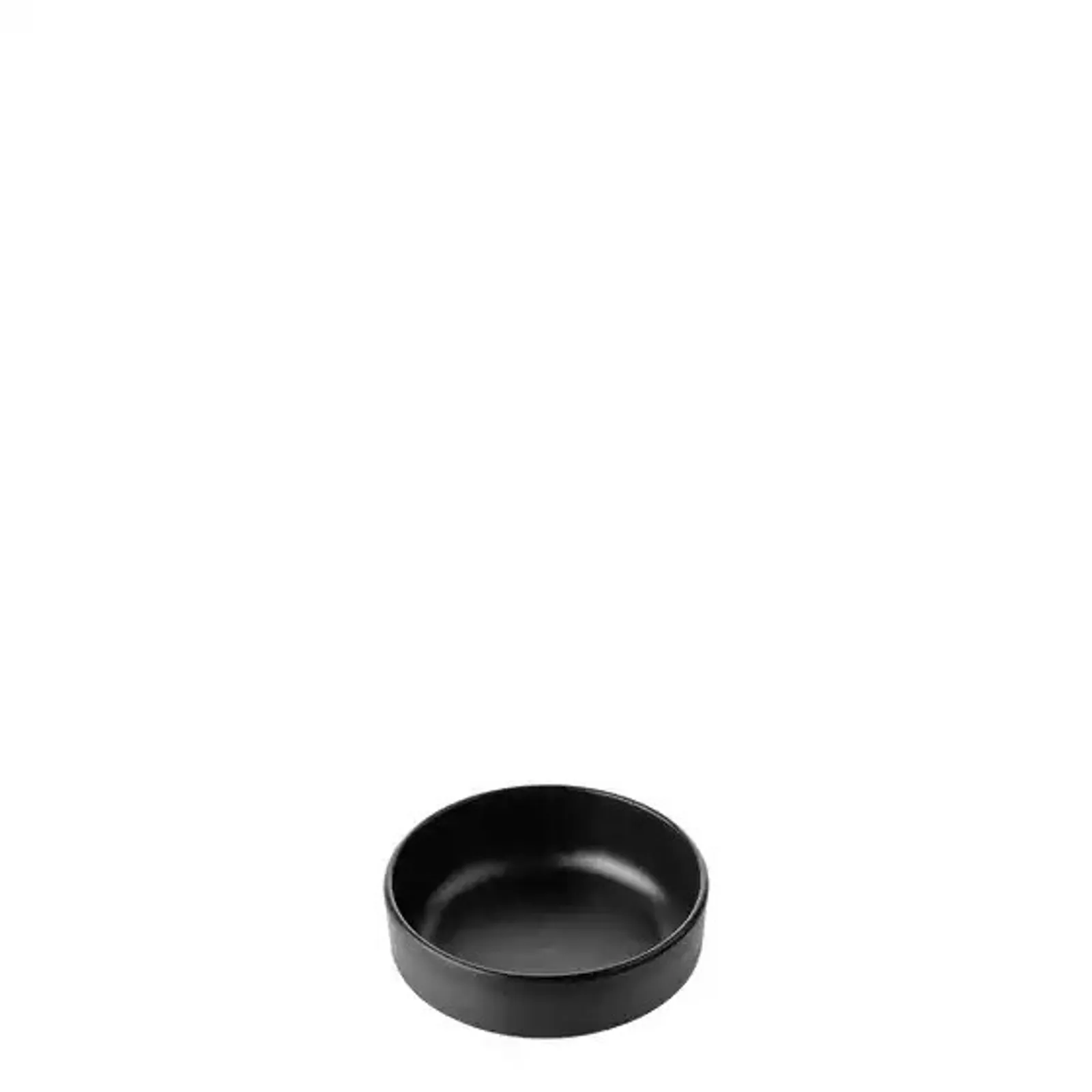 Cou Cou 828123-BK - Dual Colour Black & Black Sauce Dish 127mm
