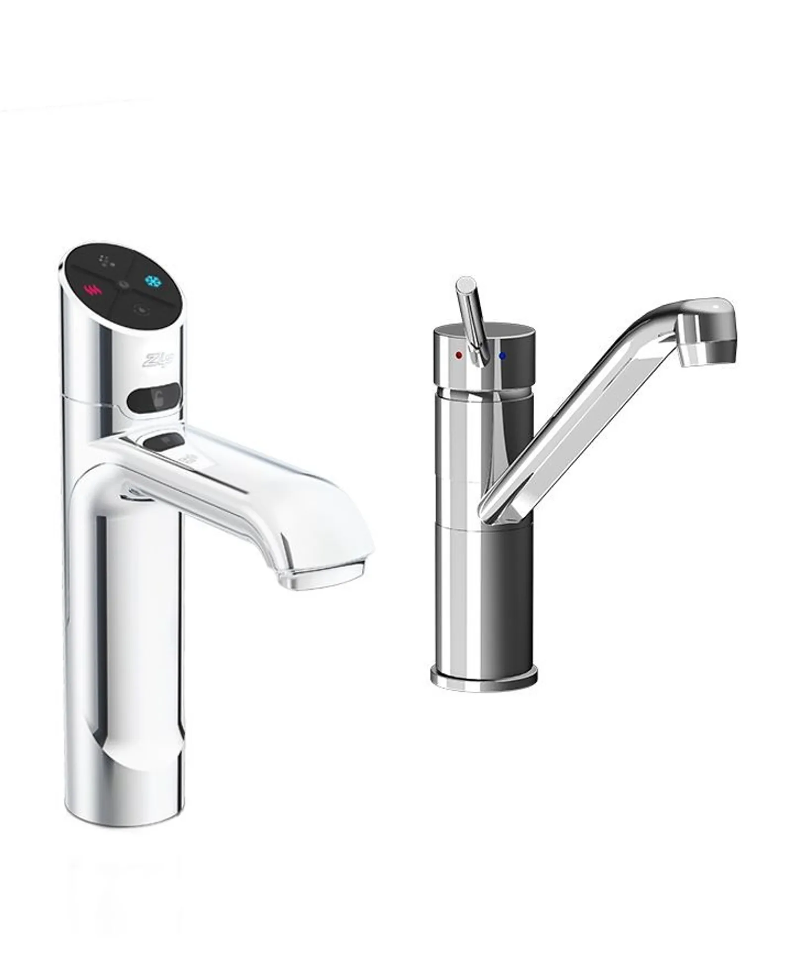 Zip Hydrotap H55622Z00AU - 4-in-1 Classic Plus tap with Classic Mixer Chrome - Boiling, Chilled