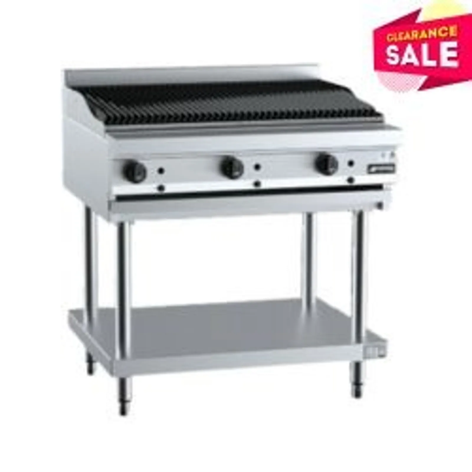 SMEG SPCB9 - Professional Char Broiler 900mm