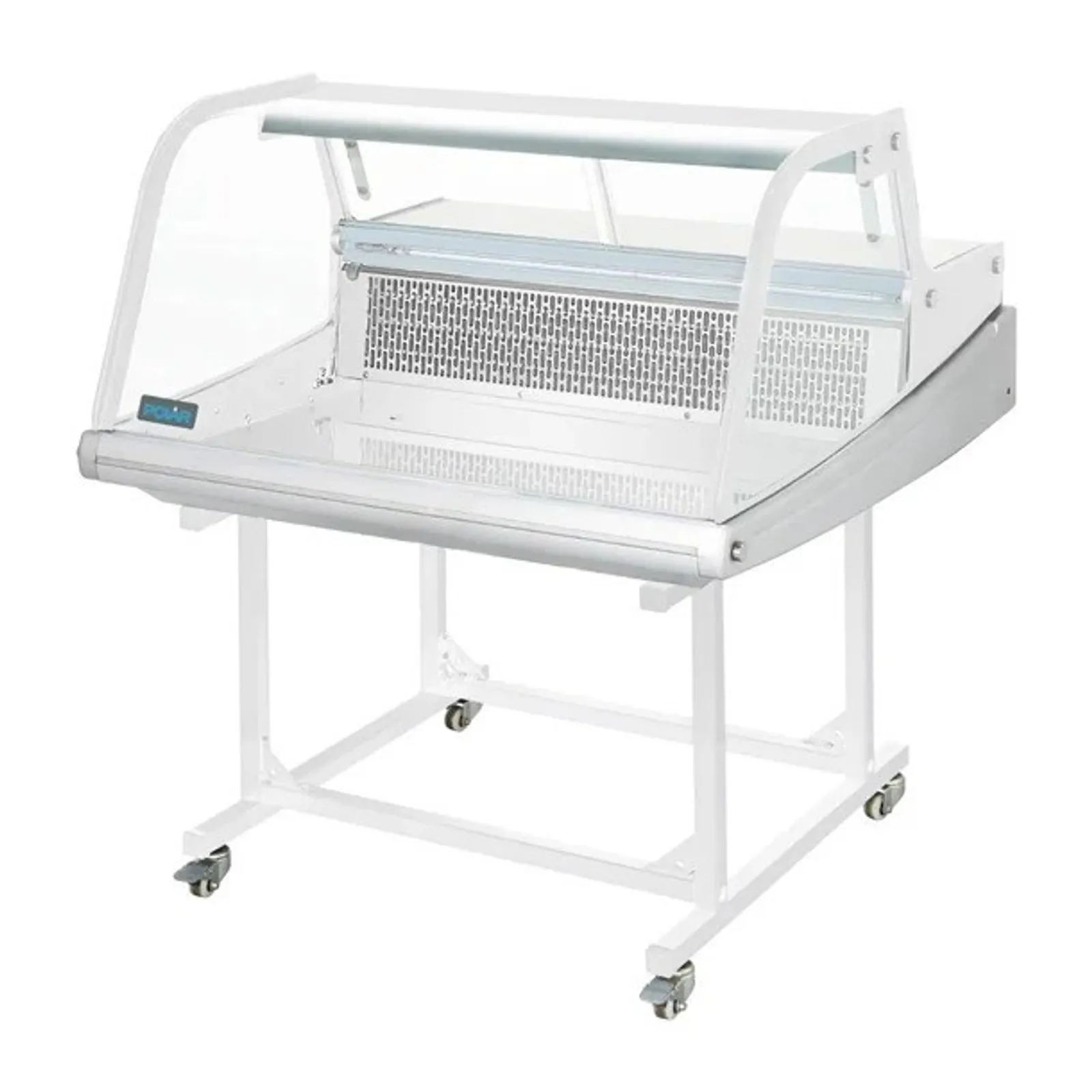 Polar GE978 - Trolley Stand for G-Series Fish Display Serve Over Counter Fridge 175Ltr