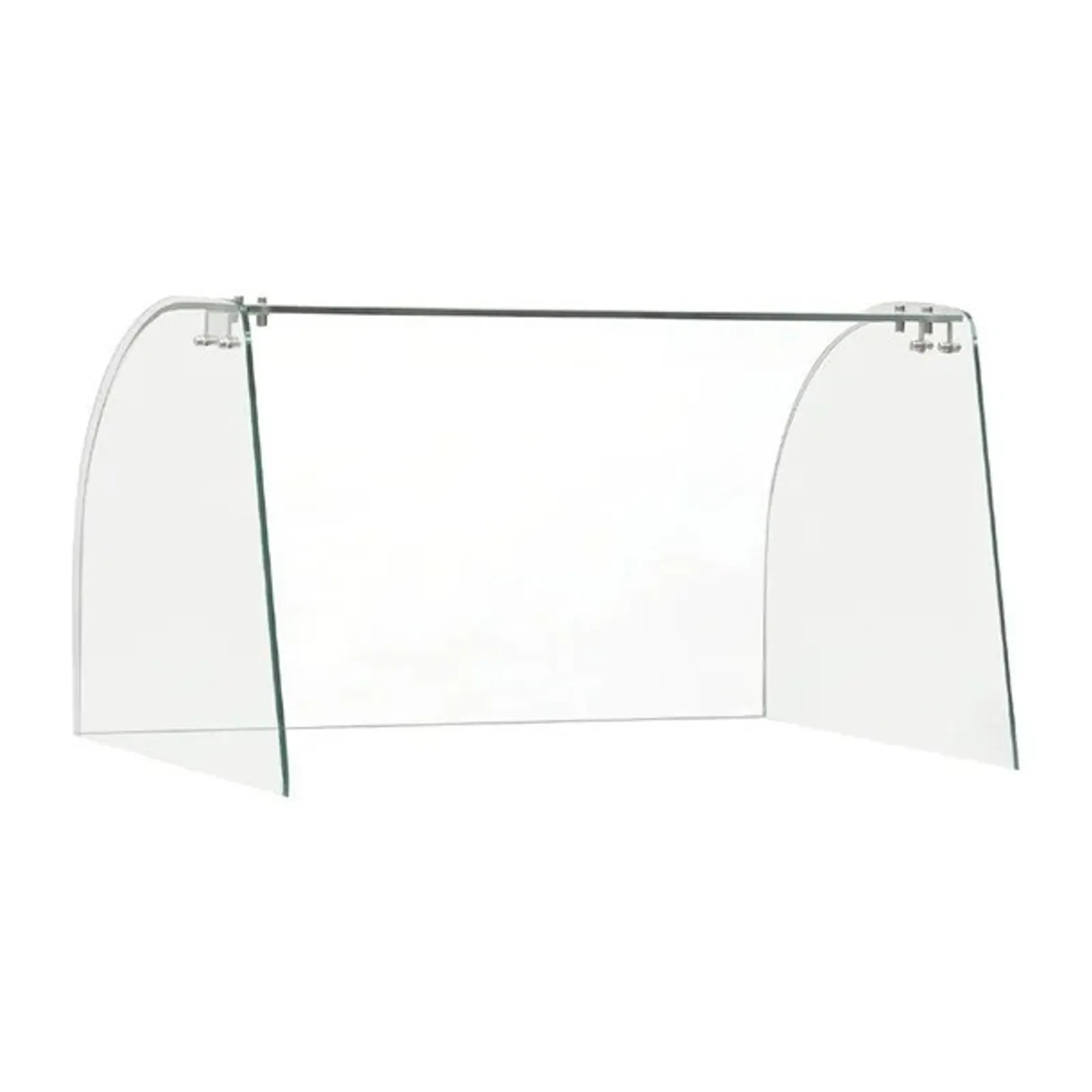 Polar FT280 - Curved Glass Sneeze Guard Assembly