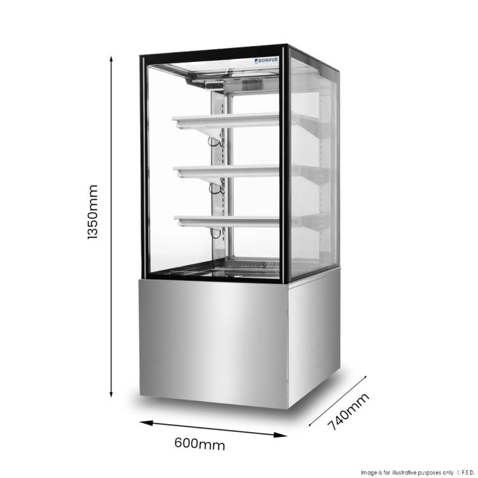 Bonvue SF820V - Cake Display 370L