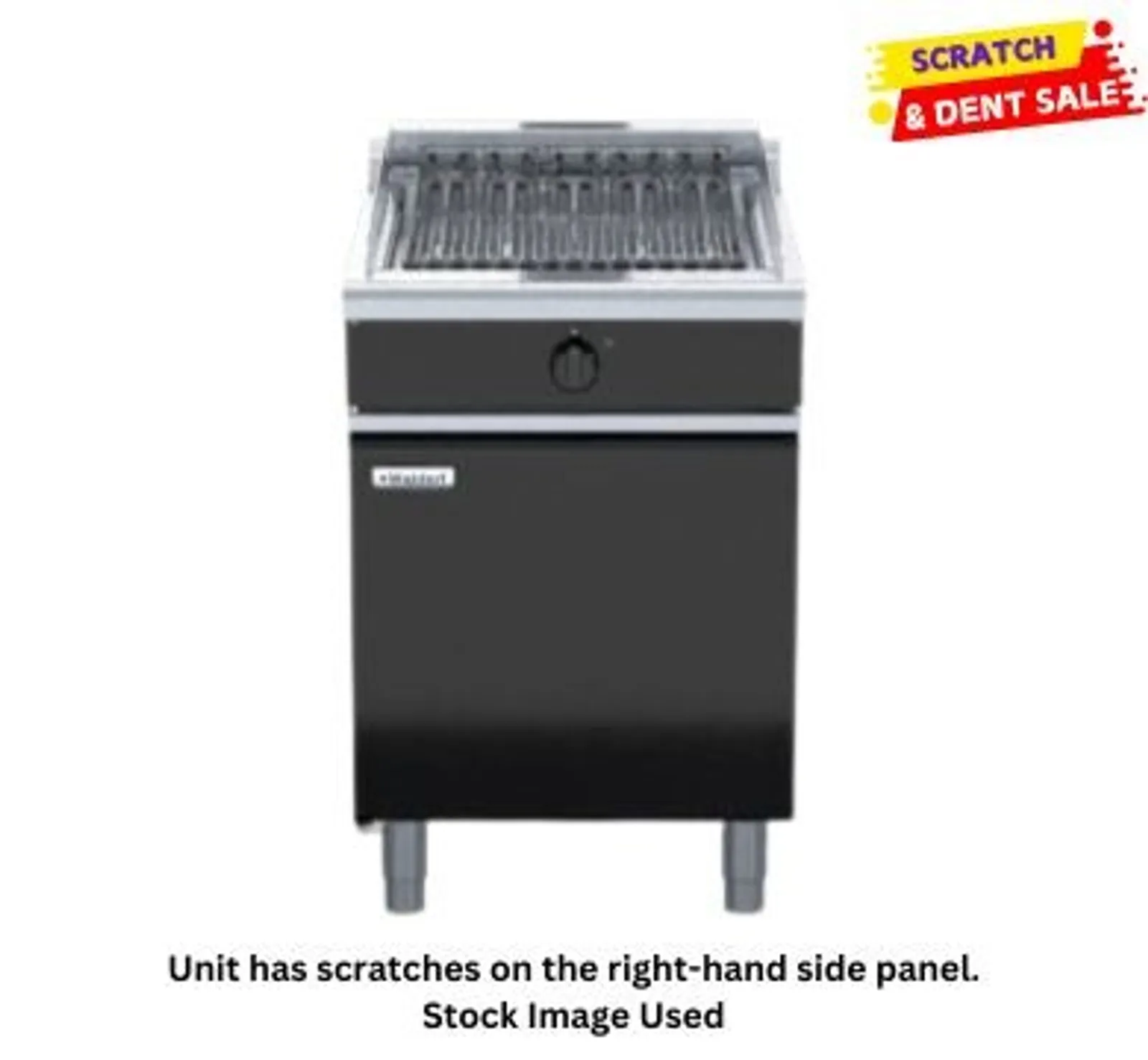 Waldorf Bold CHLB8600ED-CD - 600mm Electric Chargrill Low Back Version - Cabinet Base - Clearance