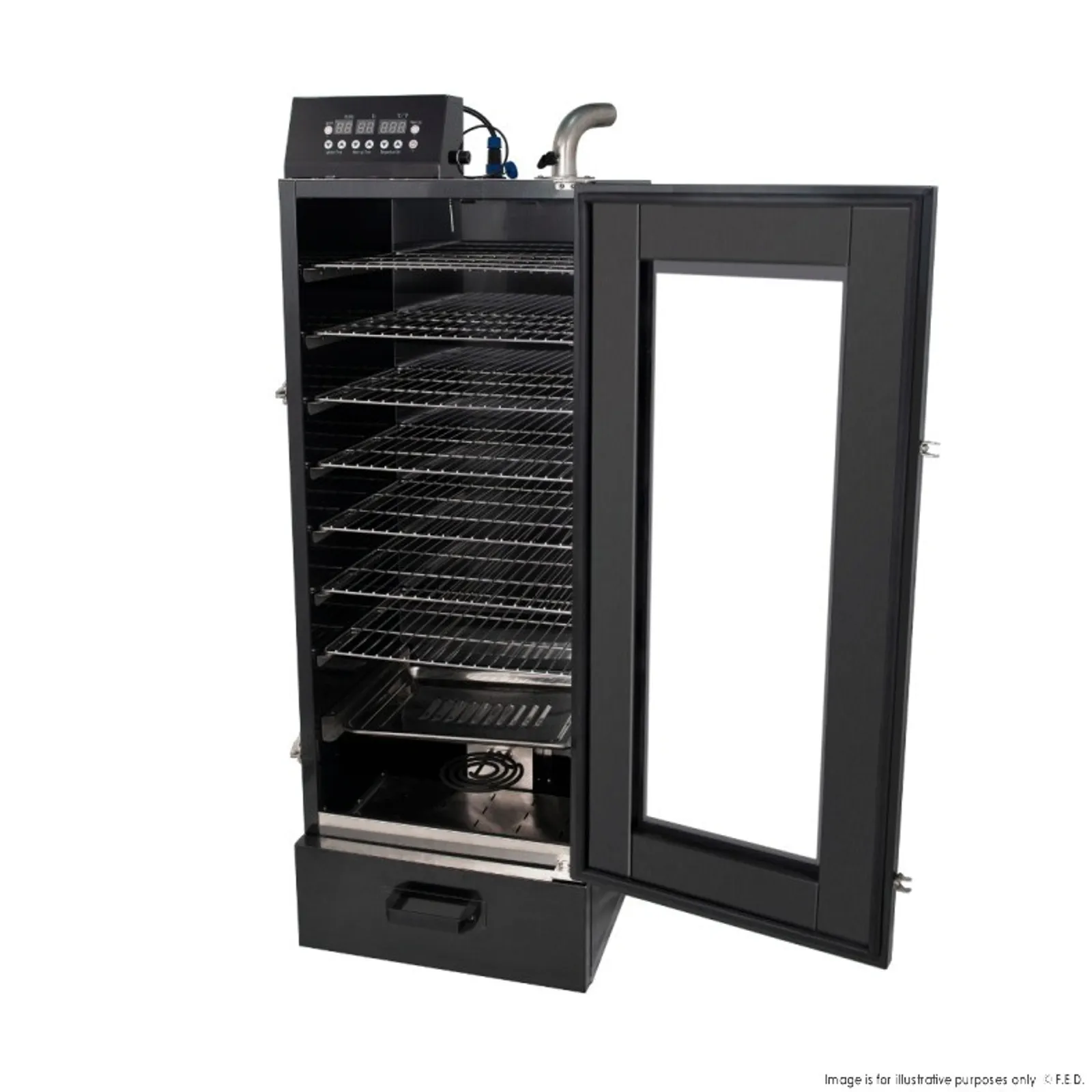 Benchstar ESH-8DB - Smoker/Dehydrator Combination Unit