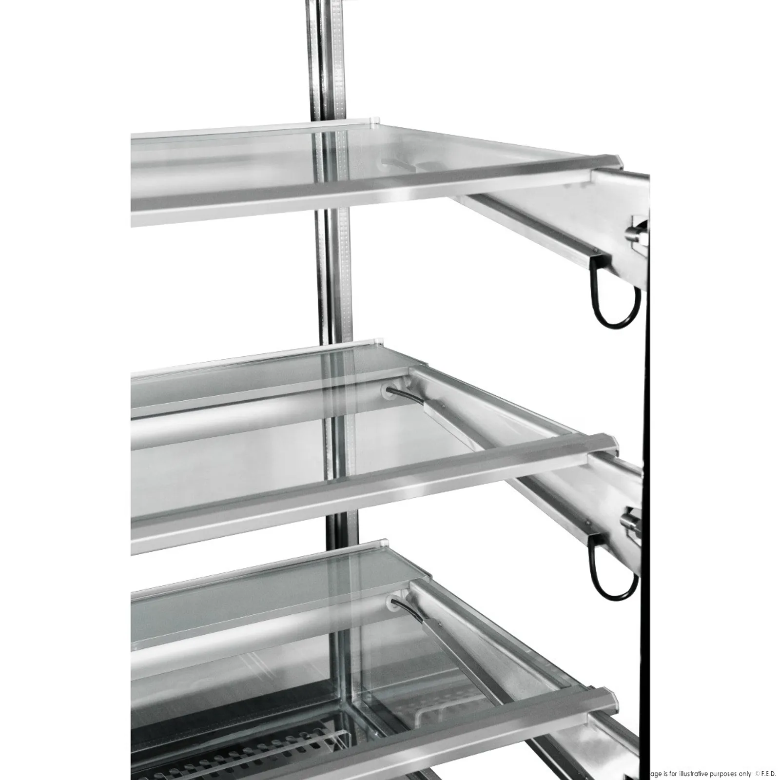 Bonvue H-SF830V - Heated Display Cabinet 170Kg