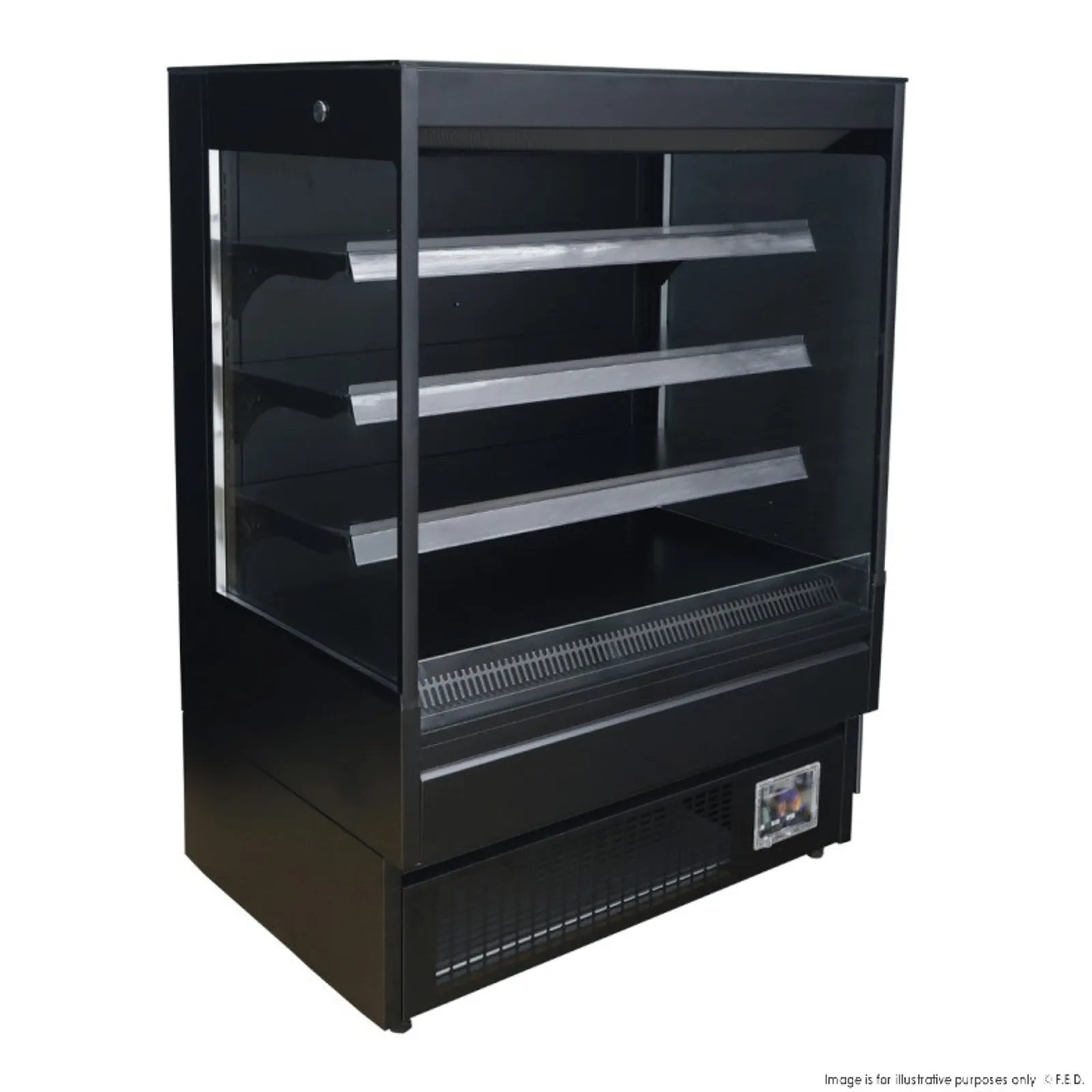 Thermaster OP-0970S - Self-Serve Square Open Display