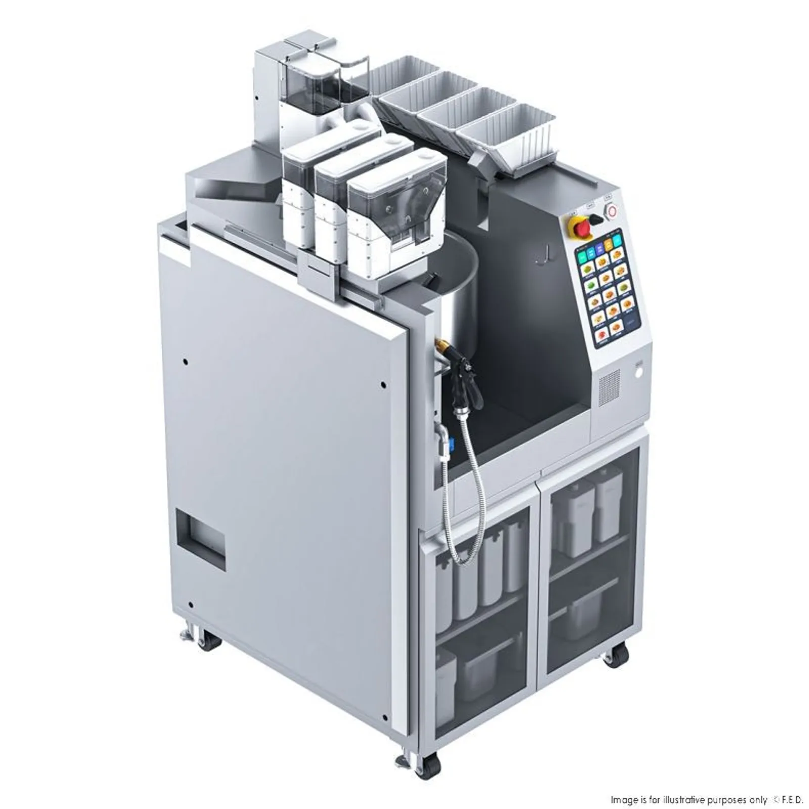 Robochef MSS2KPRO - Cooking Robot 230Kg