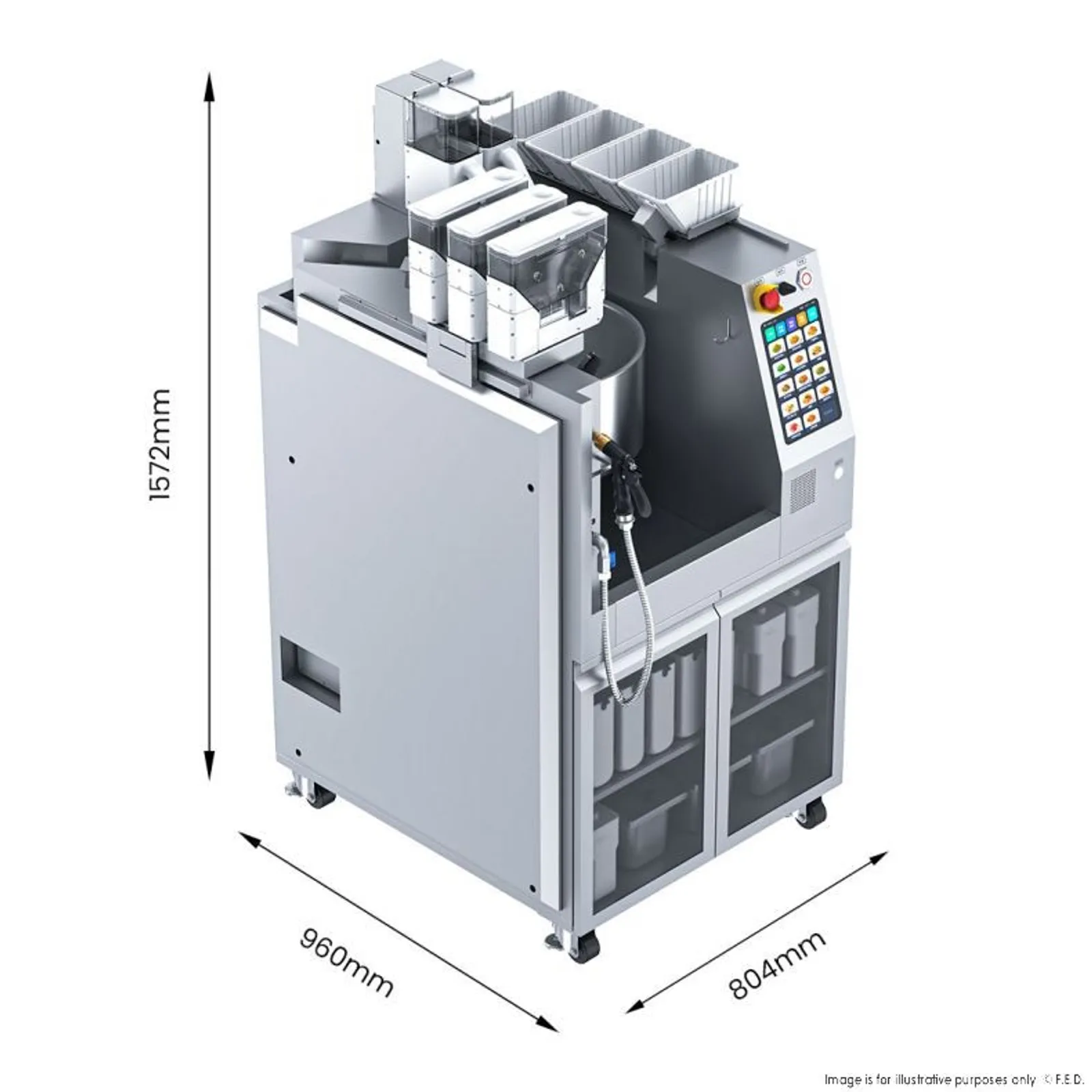 Robochef MSS2KPRO - Cooking Robot 230Kg