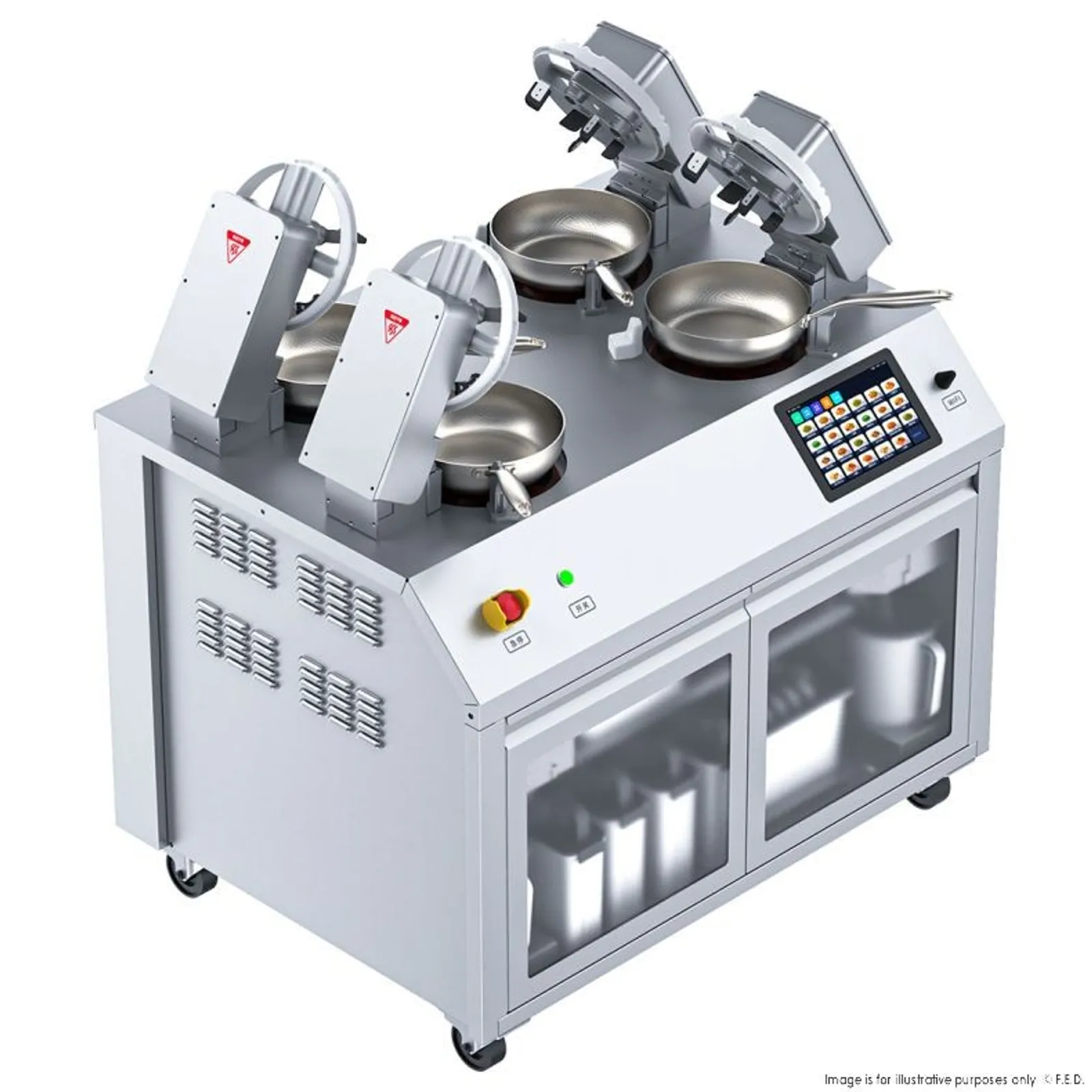 Robochef MSS400PRO - Cooking Robot 130Kg up to 700 Dishes
