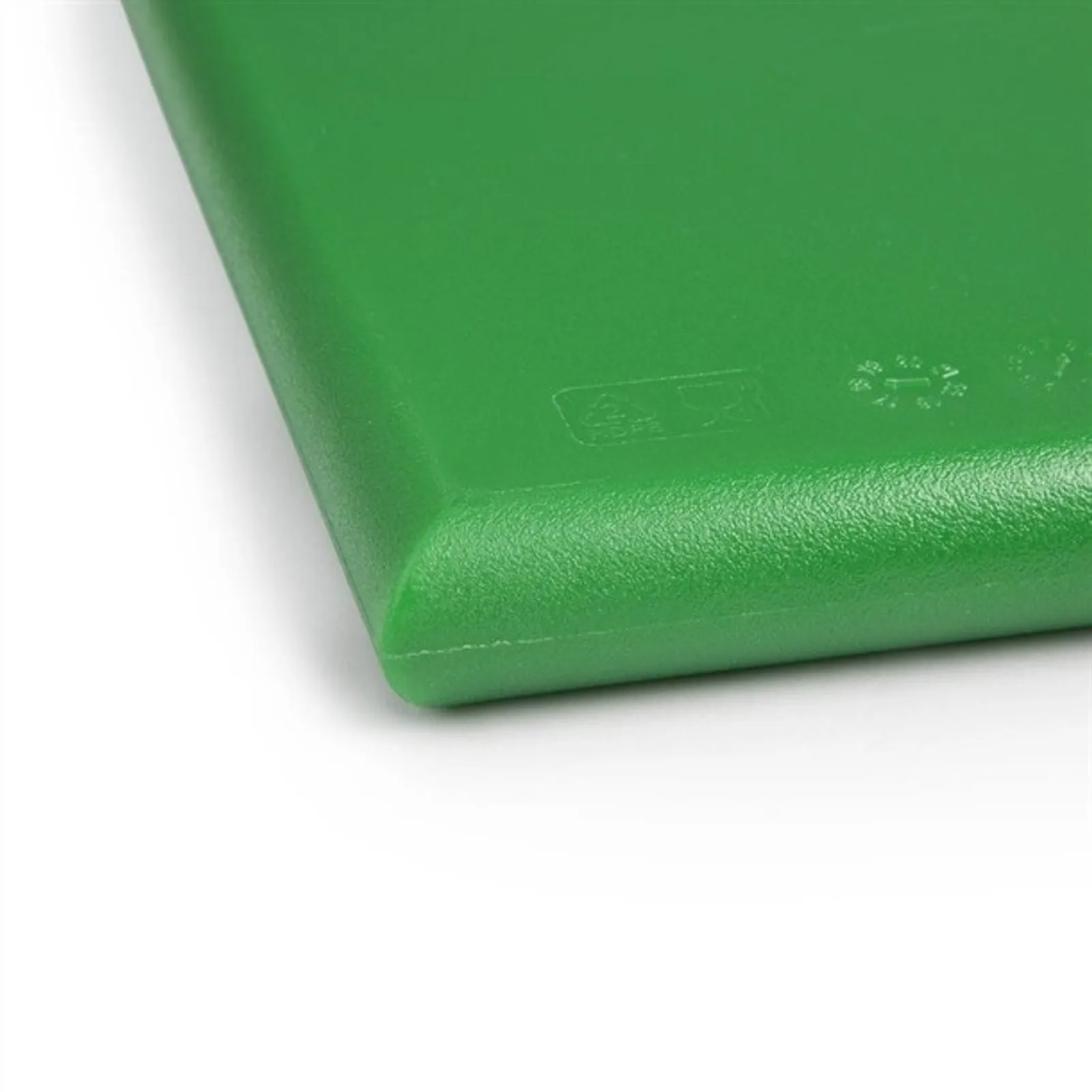 Hygiplas J037 - Extra Thick High Density Chopping Board Green - 450x300x25mm