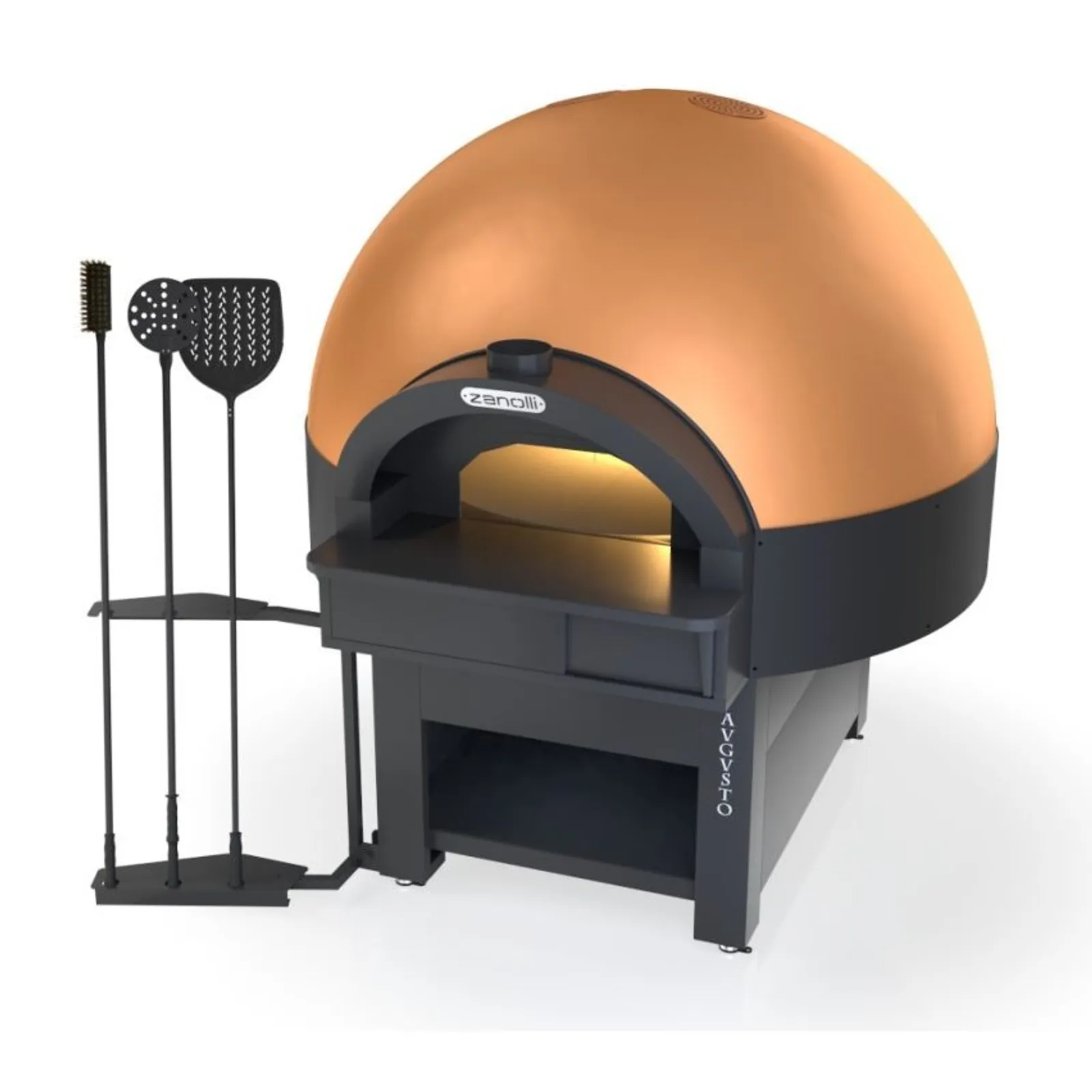 Zanolli AVM0E05A-1 - Avgvsto PR Electric Rotating Dome Pizza Oven – 12 Pizza Capacity