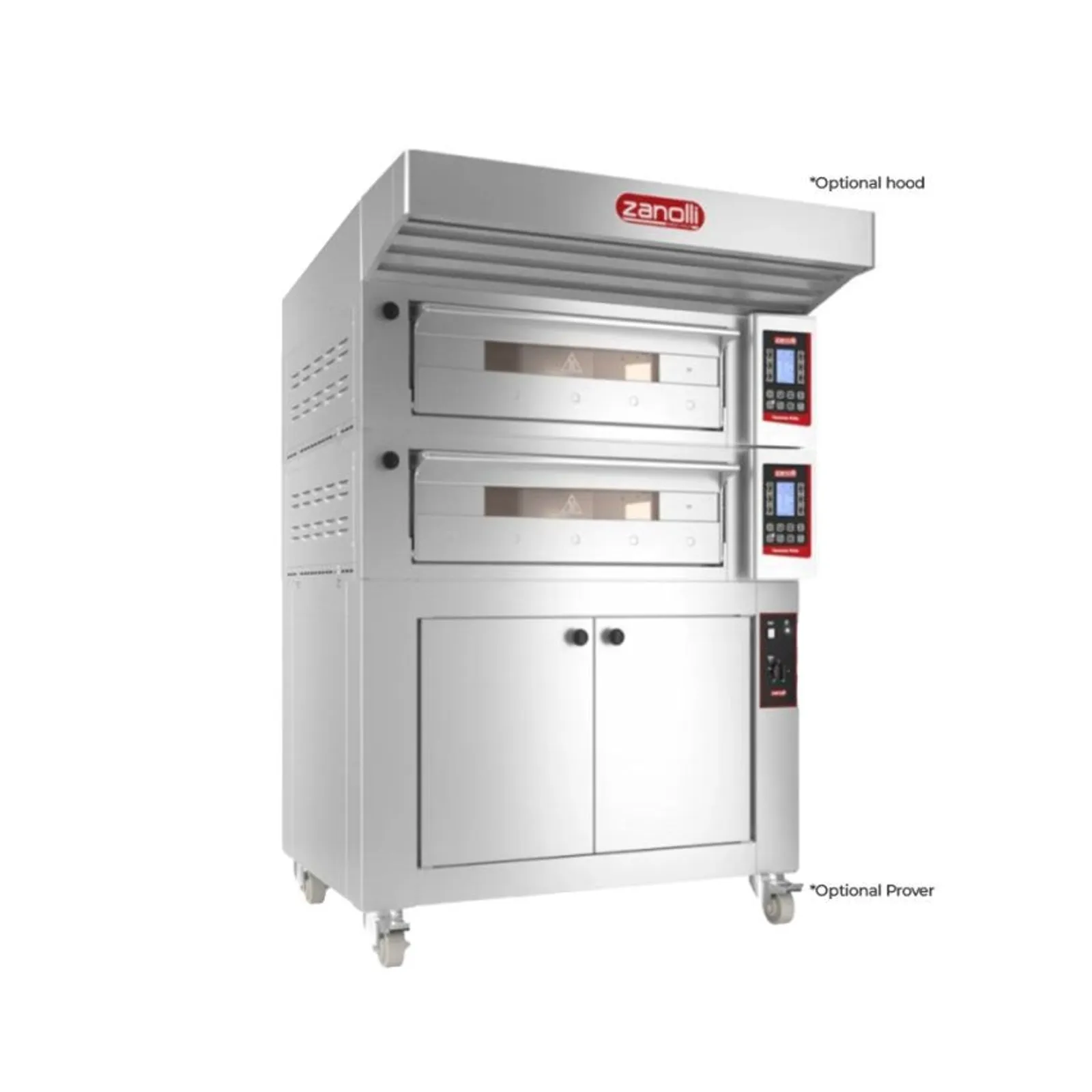 Zanolli Teorema Polis POM2E04A-2 - 2/MC18-2 Double Deck Bakery Oven – 2 + 2 Tray (400 x 600) Capacity