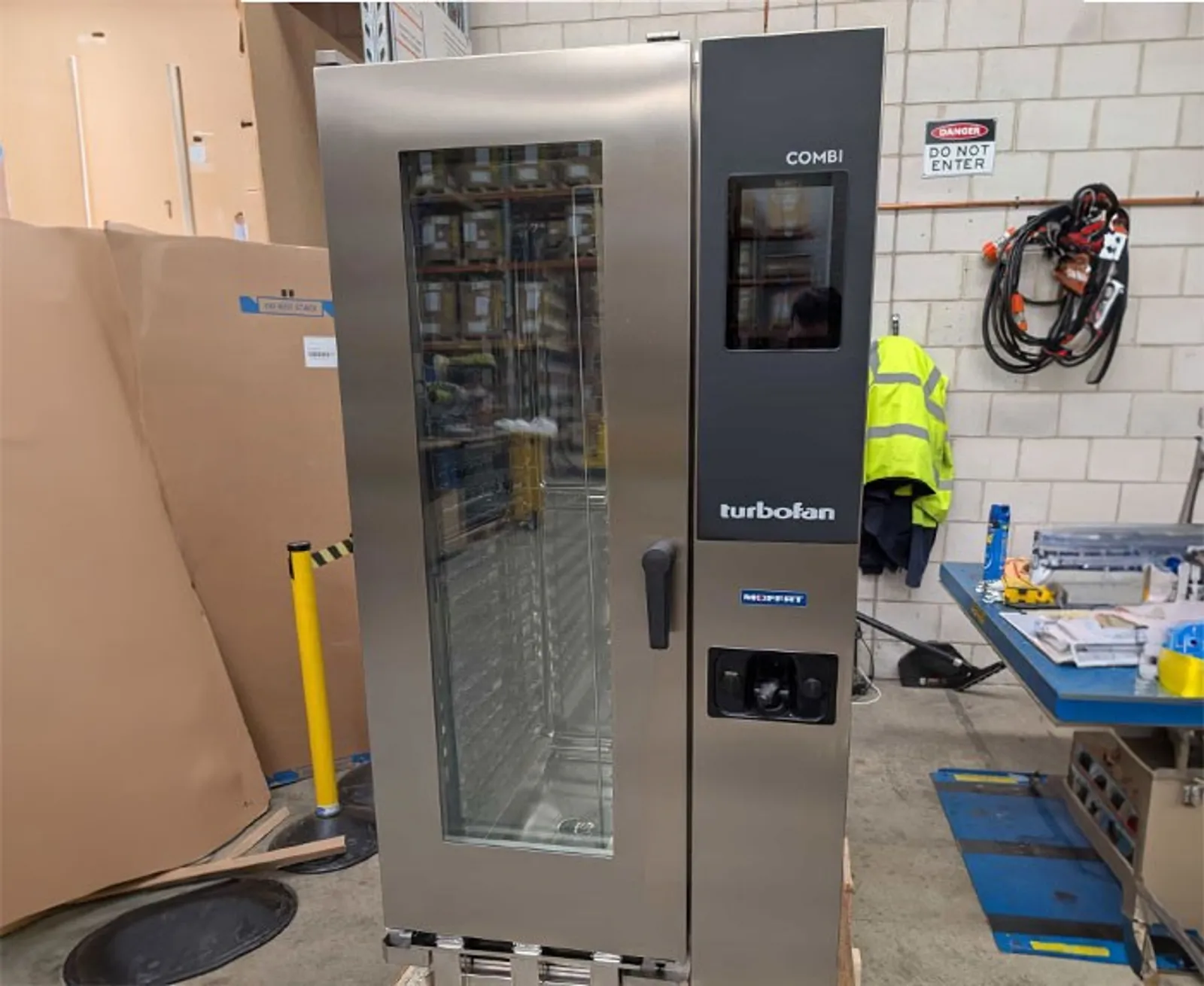 Turbofan EC40T20 - Full Size 20 Tray Touch / Electric Combi Oven - Clearance