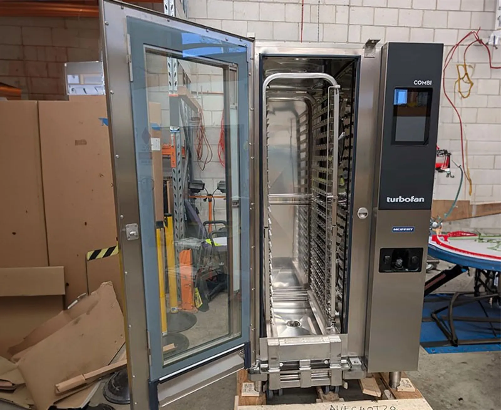 Turbofan EC40T20 - Full Size 20 Tray Touch / Electric Combi Oven - Clearance