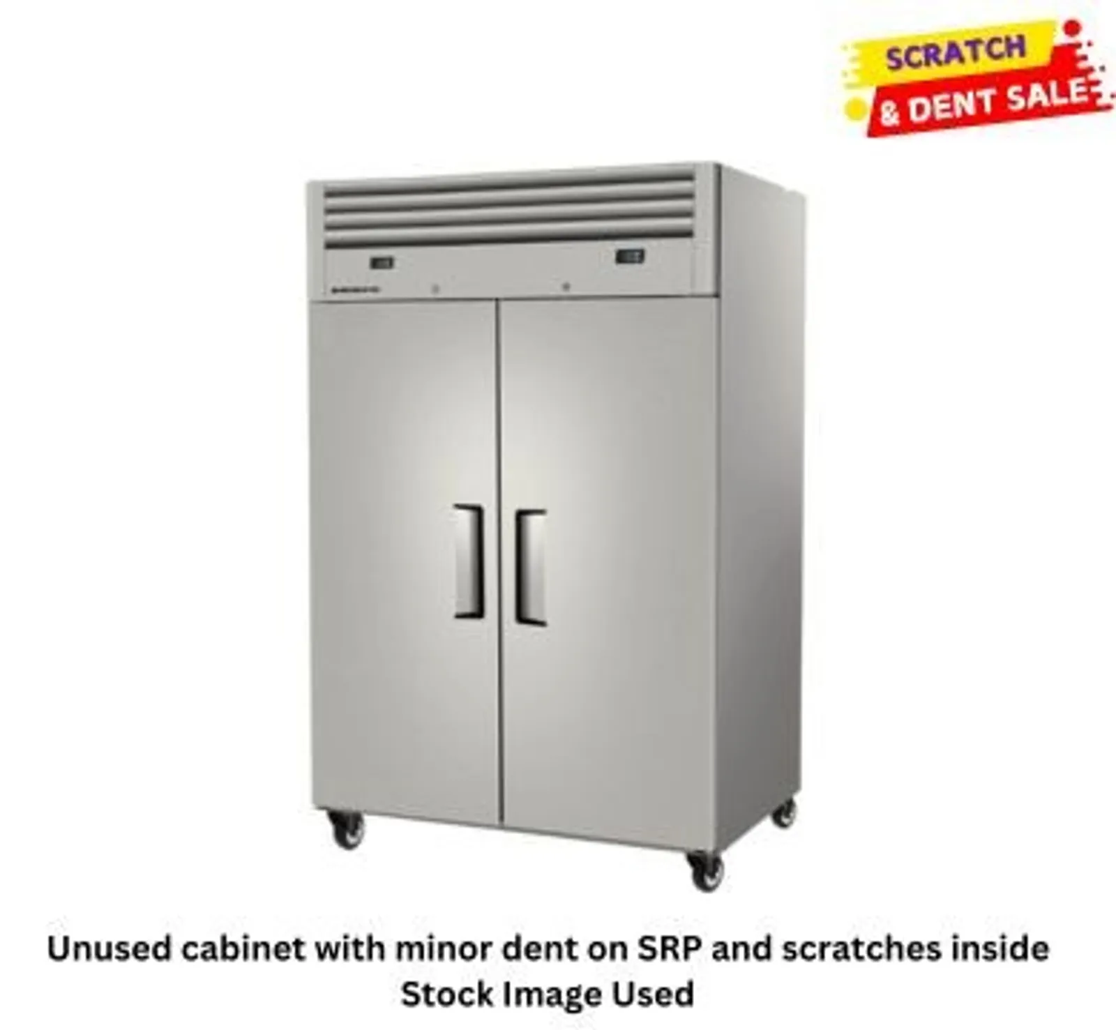 SKOPE ReFlex RF8.UPC.2.SD - 2 Solid Door Upright GN 2/1 Compatible Fridge & Freezer - Clearance