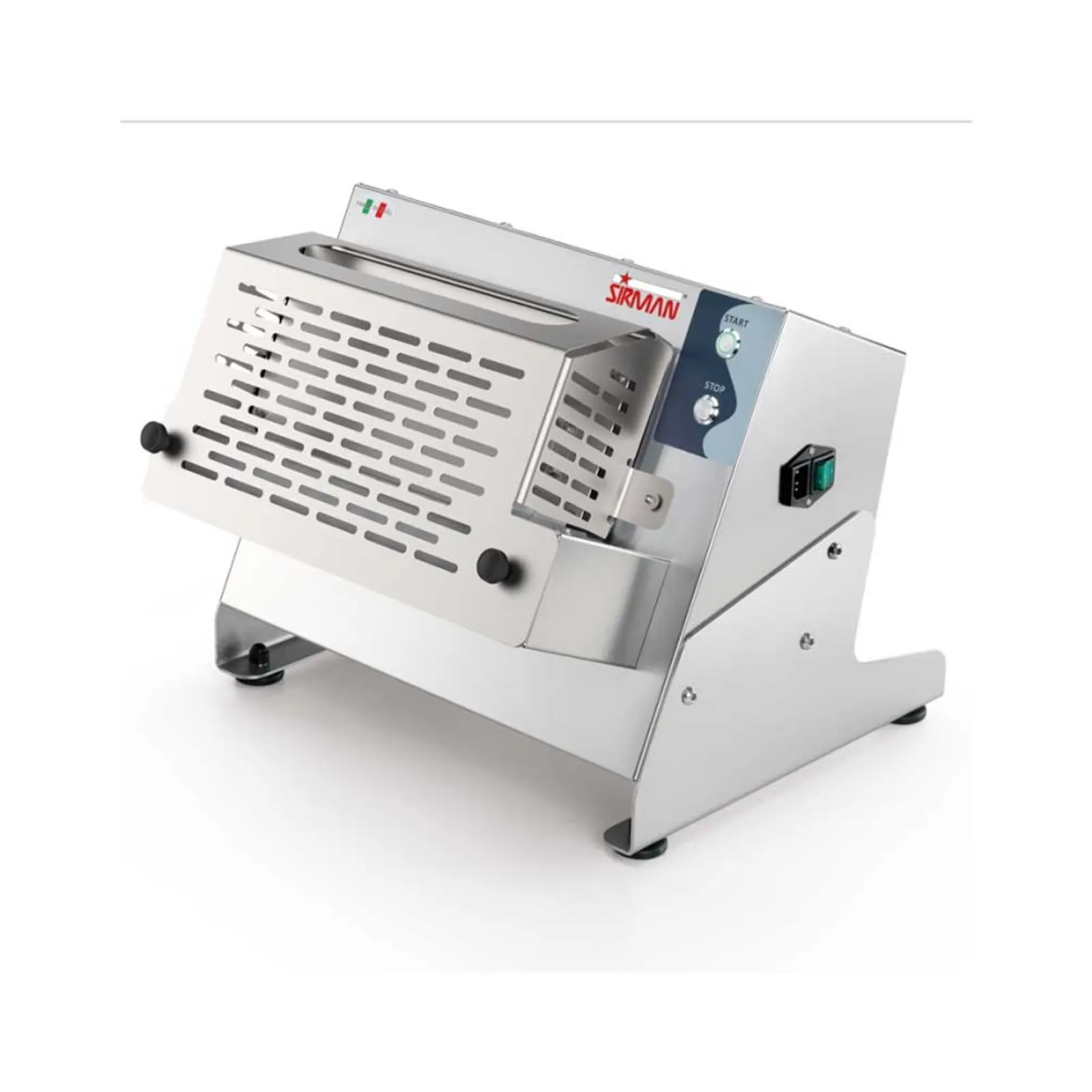 Sirman 40073212 - P-Roll 320/1 Plus 320mm Dough Roller with Foot Pedal | Single Pass