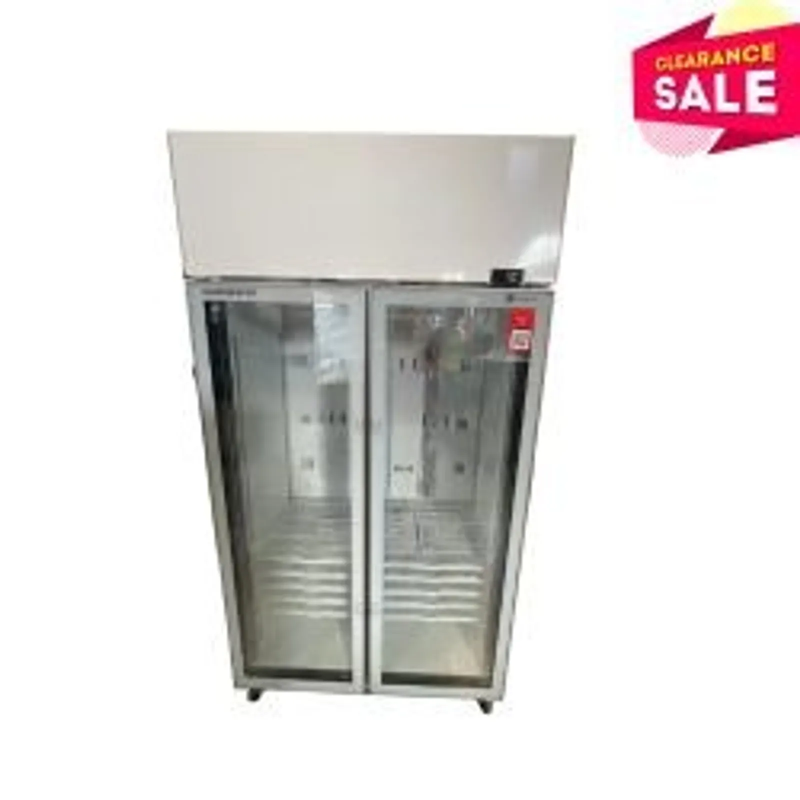 SKOPE SKB900 - Top Mount 2 Door Display Fridge - Clearance