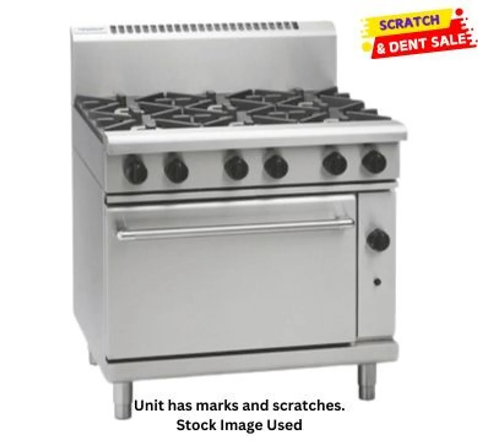 Waldorf 800 Series RN8610GF-L - 900mm Gas Range Static Oven - Clearance